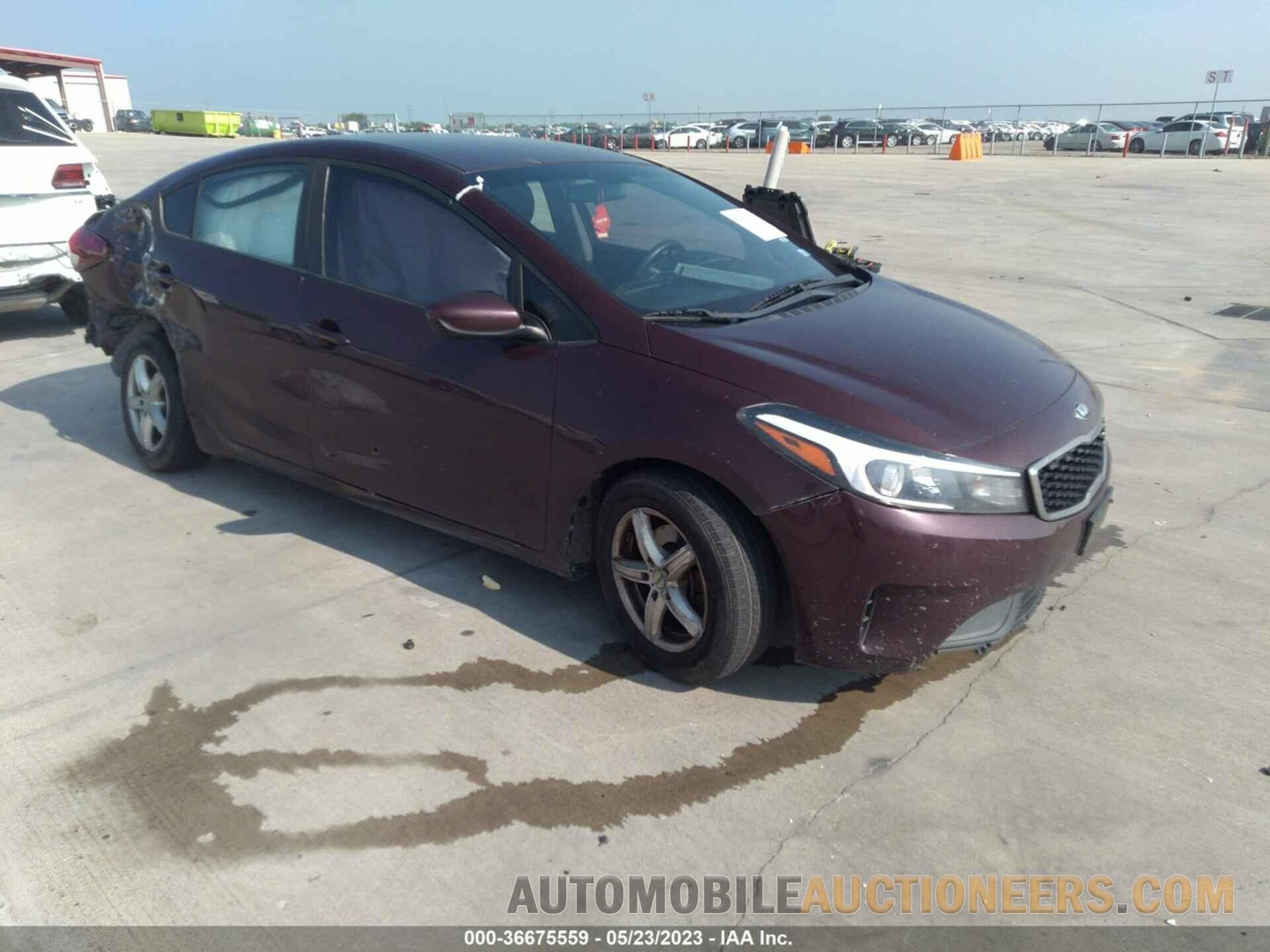 3KPFK4A78JE191893 KIA FORTE 2018