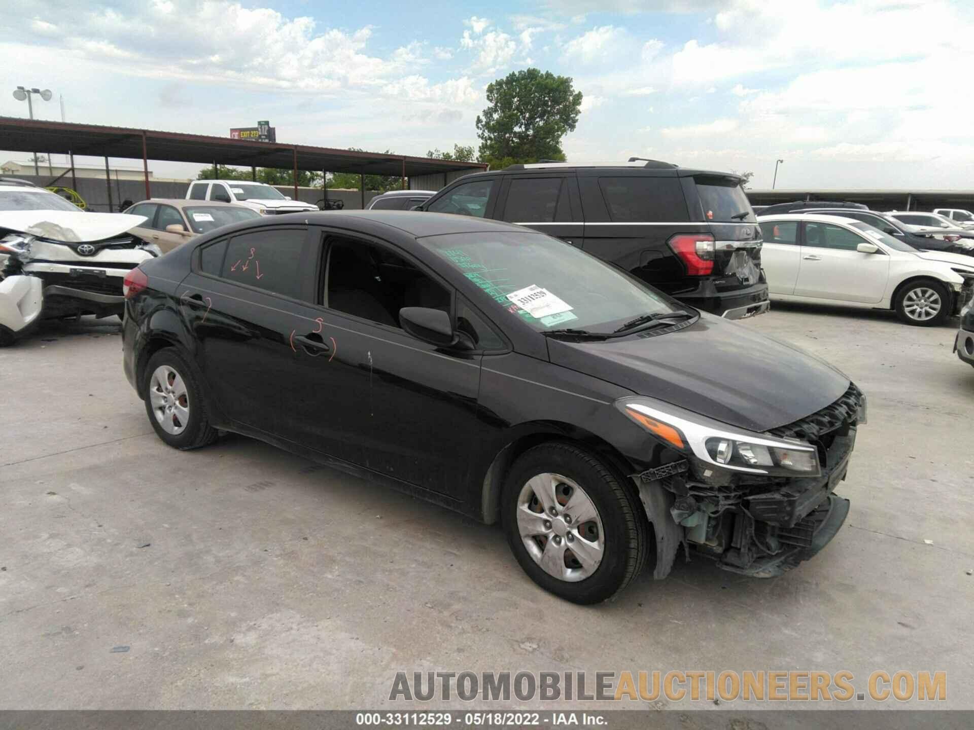 3KPFK4A78JE219059 KIA FORTE 2018