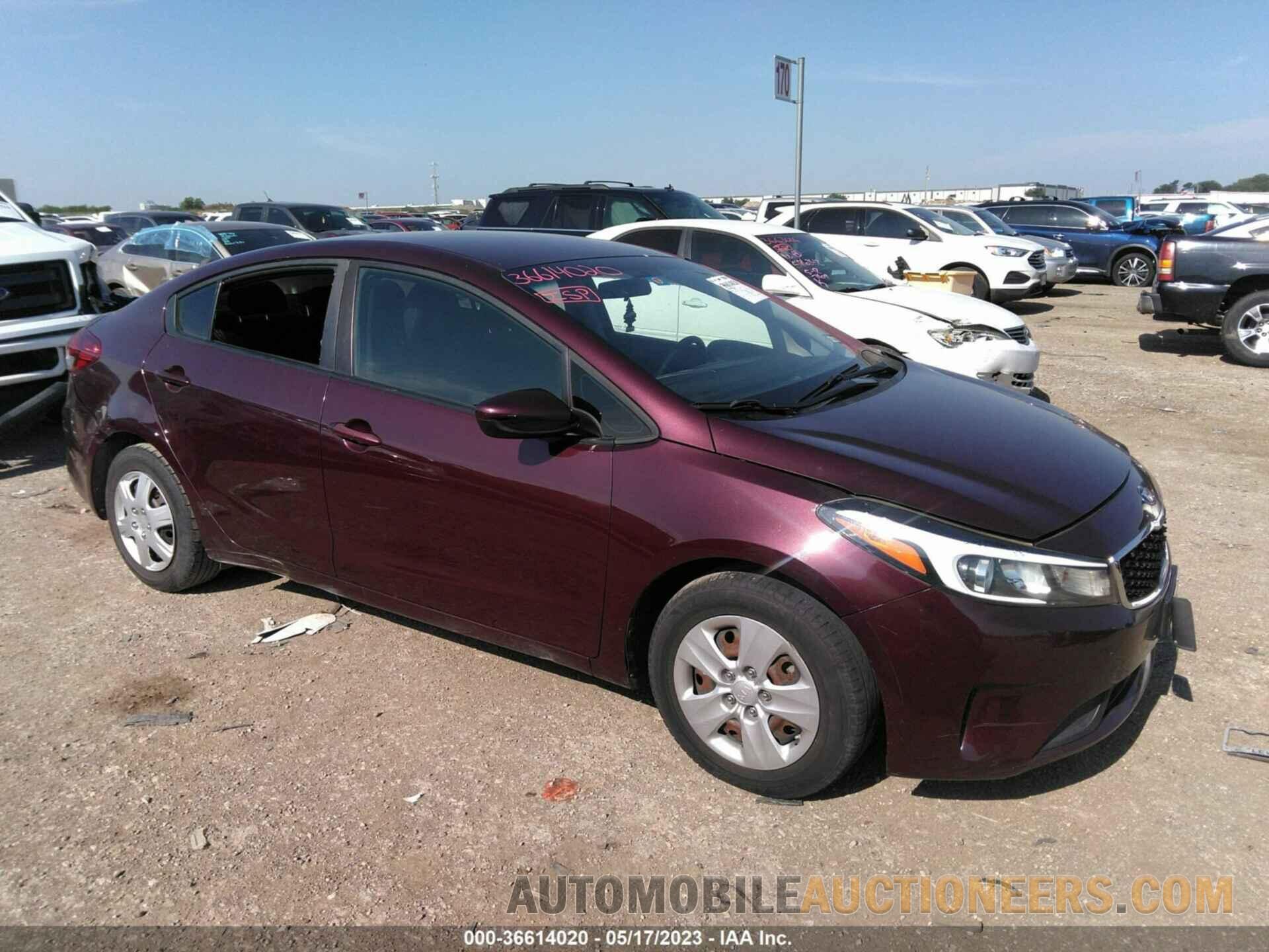 3KPFK4A78JE280914 KIA FORTE 2018