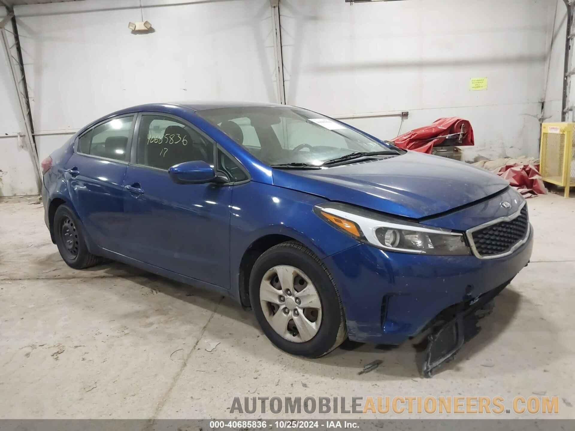 3KPFK4A79HE031631 KIA FORTE 2017