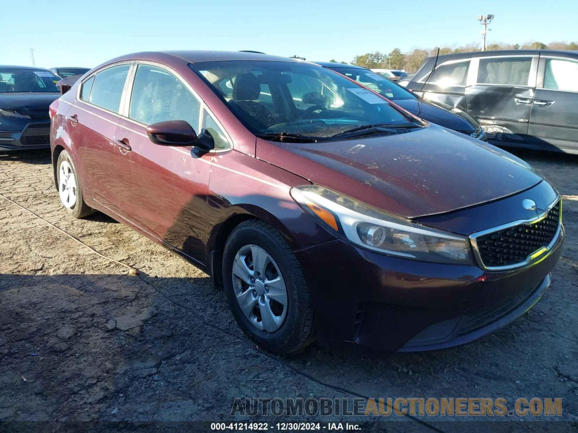 3KPFK4A79JE169188 KIA FORTE 2018