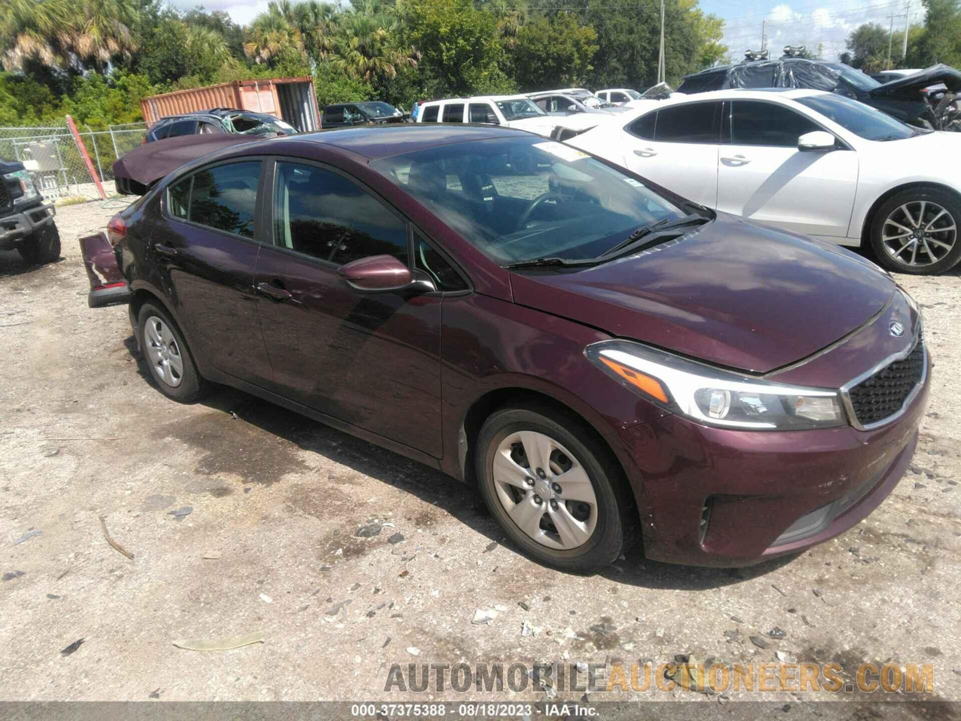 3KPFK4A79JE246125 KIA FORTE 2018