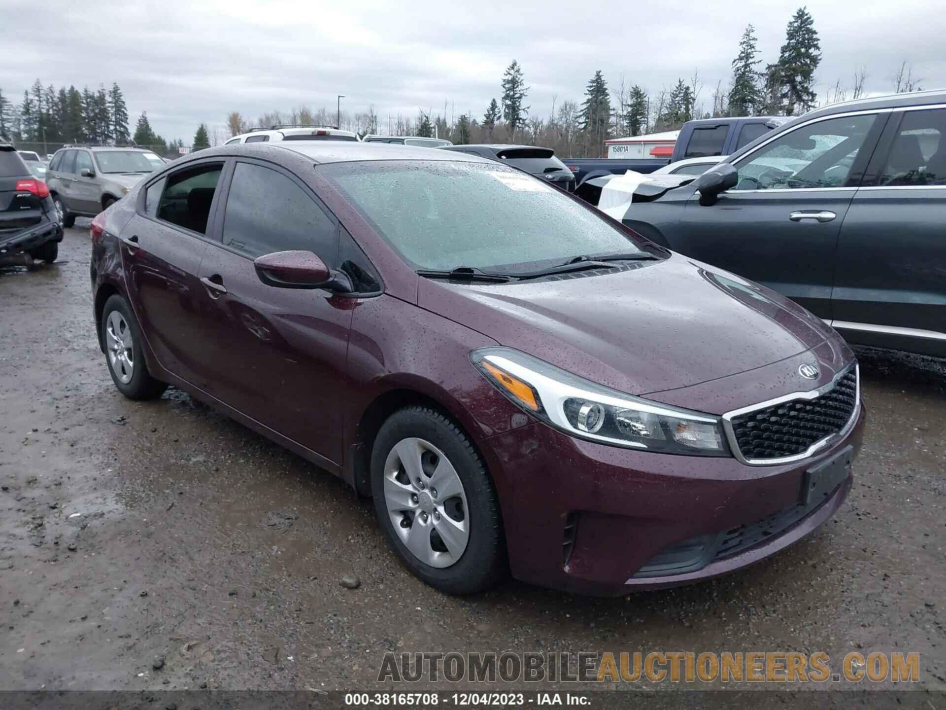 3KPFK4A79JE258288 KIA FORTE 2018