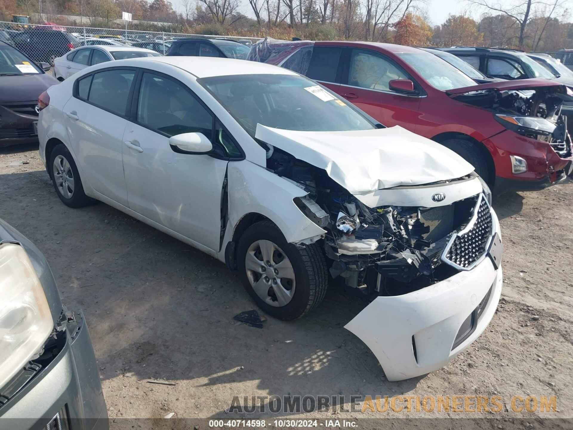 3KPFK4A79JE280257 KIA FORTE 2018