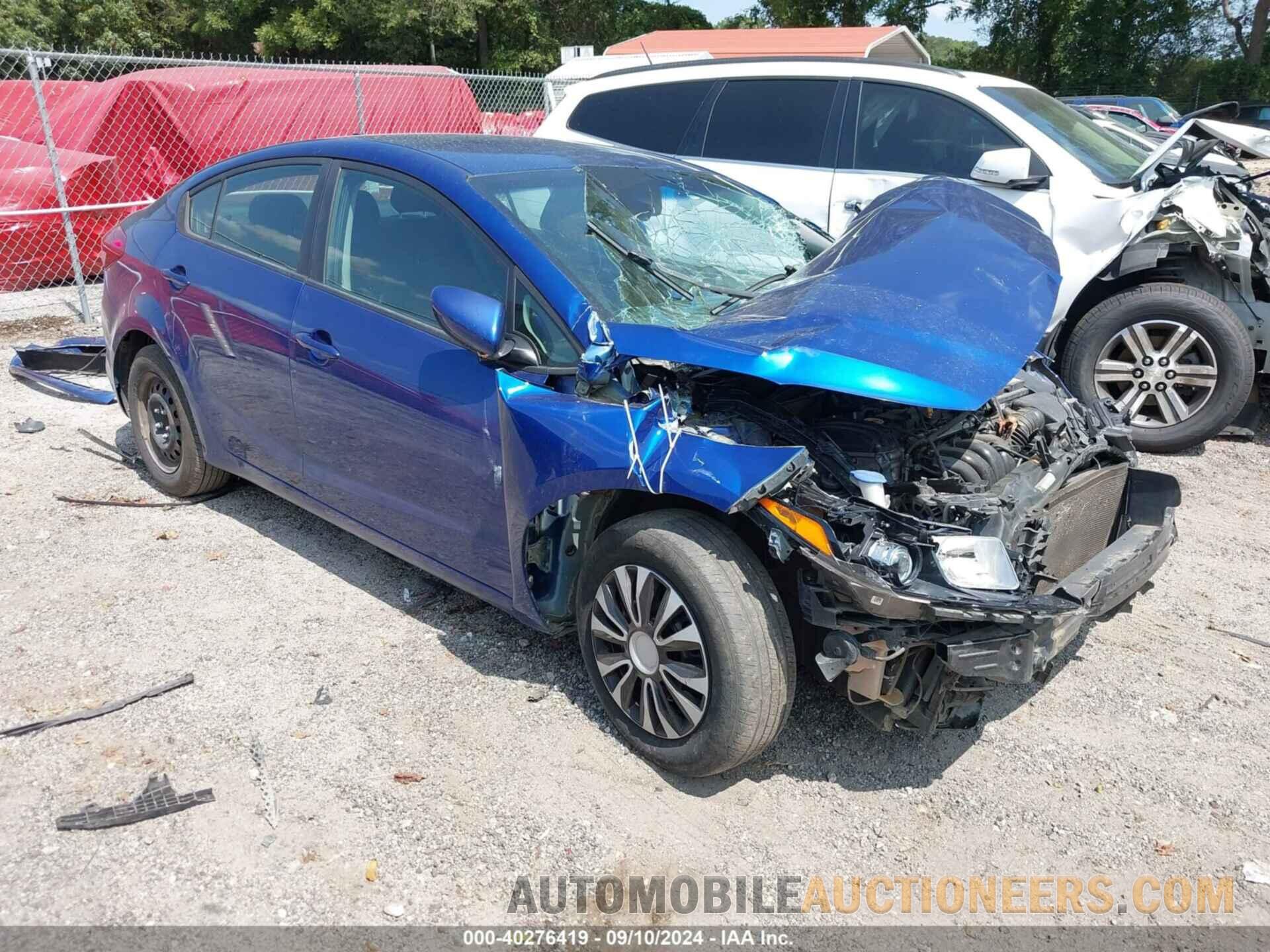 3KPFK4A7XHE011145 KIA FORTE 2017