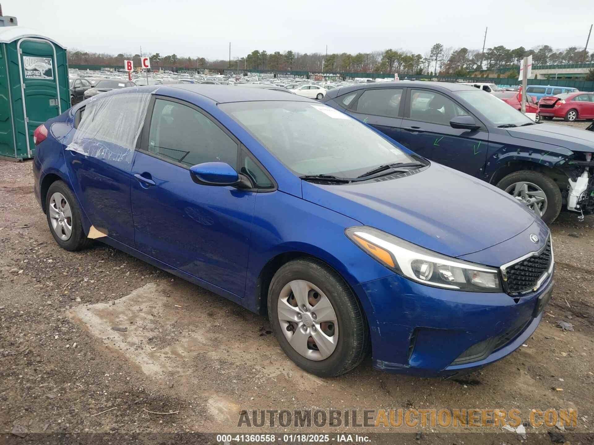 3KPFK4A7XHE034196 KIA FORTE 2017