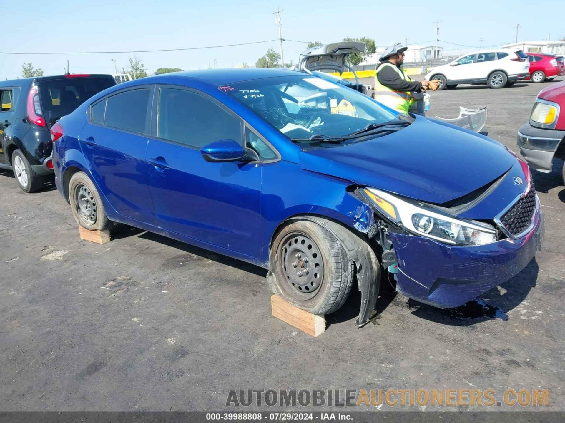 3KPFK4A7XHE051354 KIA FORTE 2017