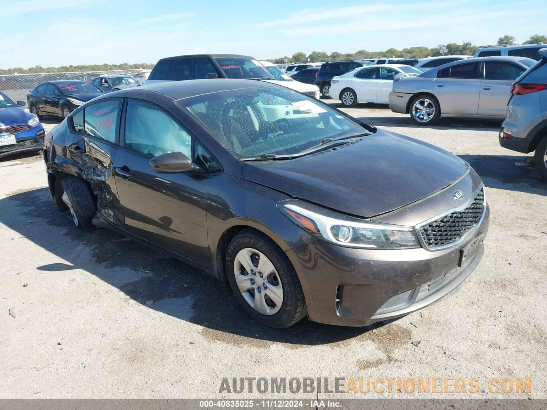 3KPFK4A7XHE152412 KIA FORTE 2017