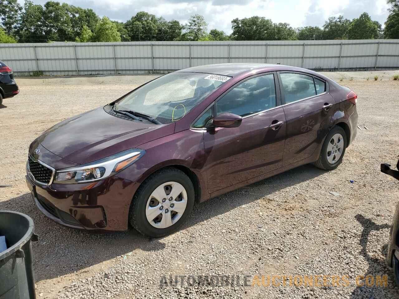 3KPFK4A7XJE182158 KIA FORTE 2018