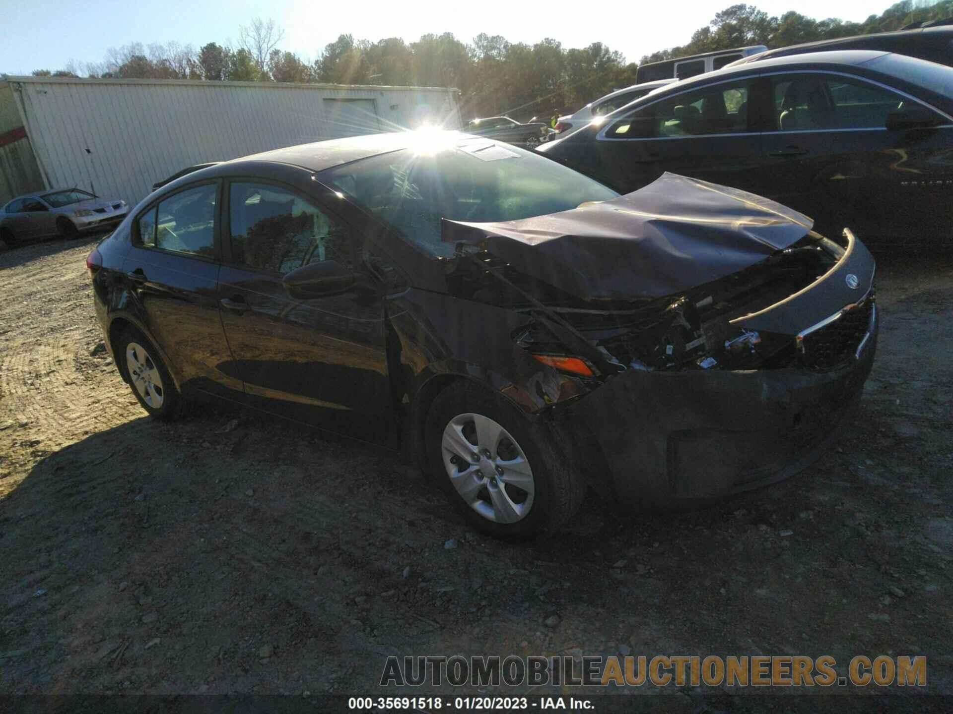 3KPFK4A7XJE185741 KIA FORTE 2018