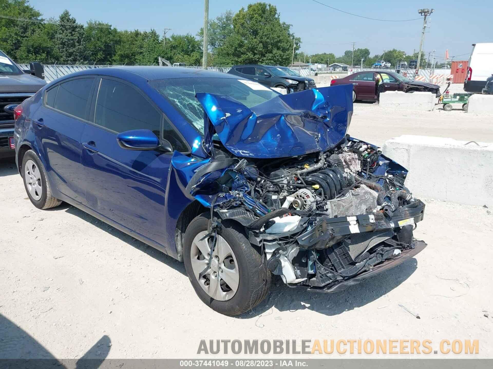 3KPFK4A7XJE196609 KIA FORTE 2018