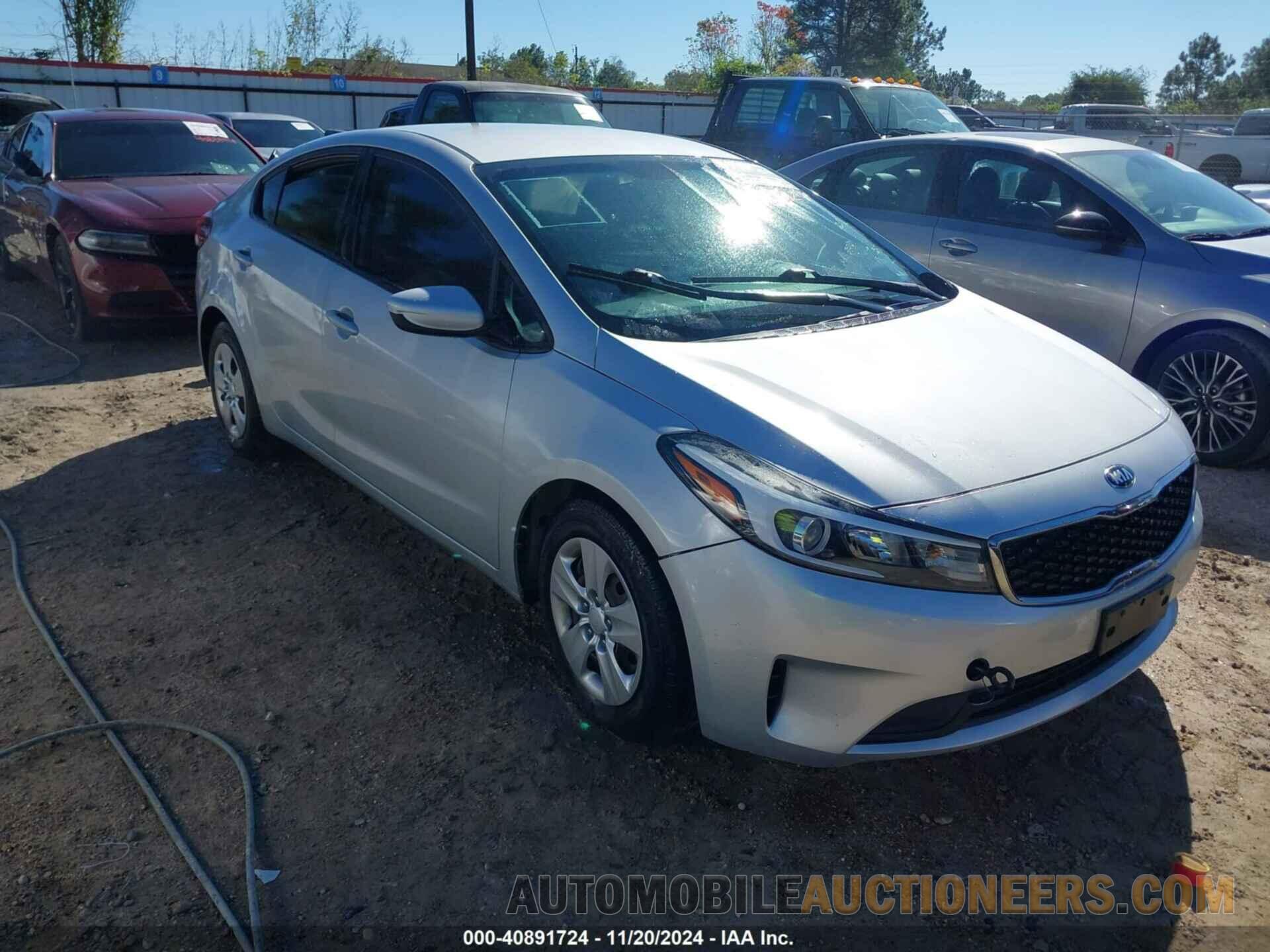 3KPFK4A7XJE217961 KIA FORTE 2018