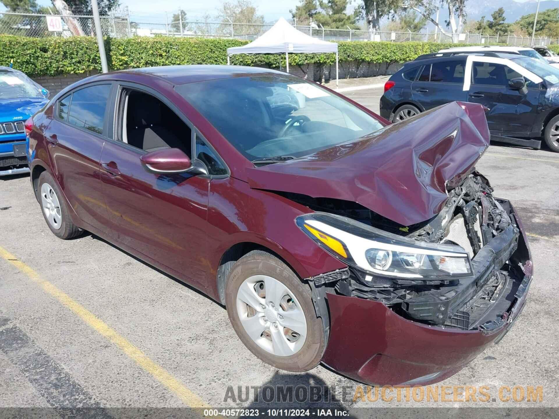 3KPFK4A7XJE265797 KIA FORTE 2018