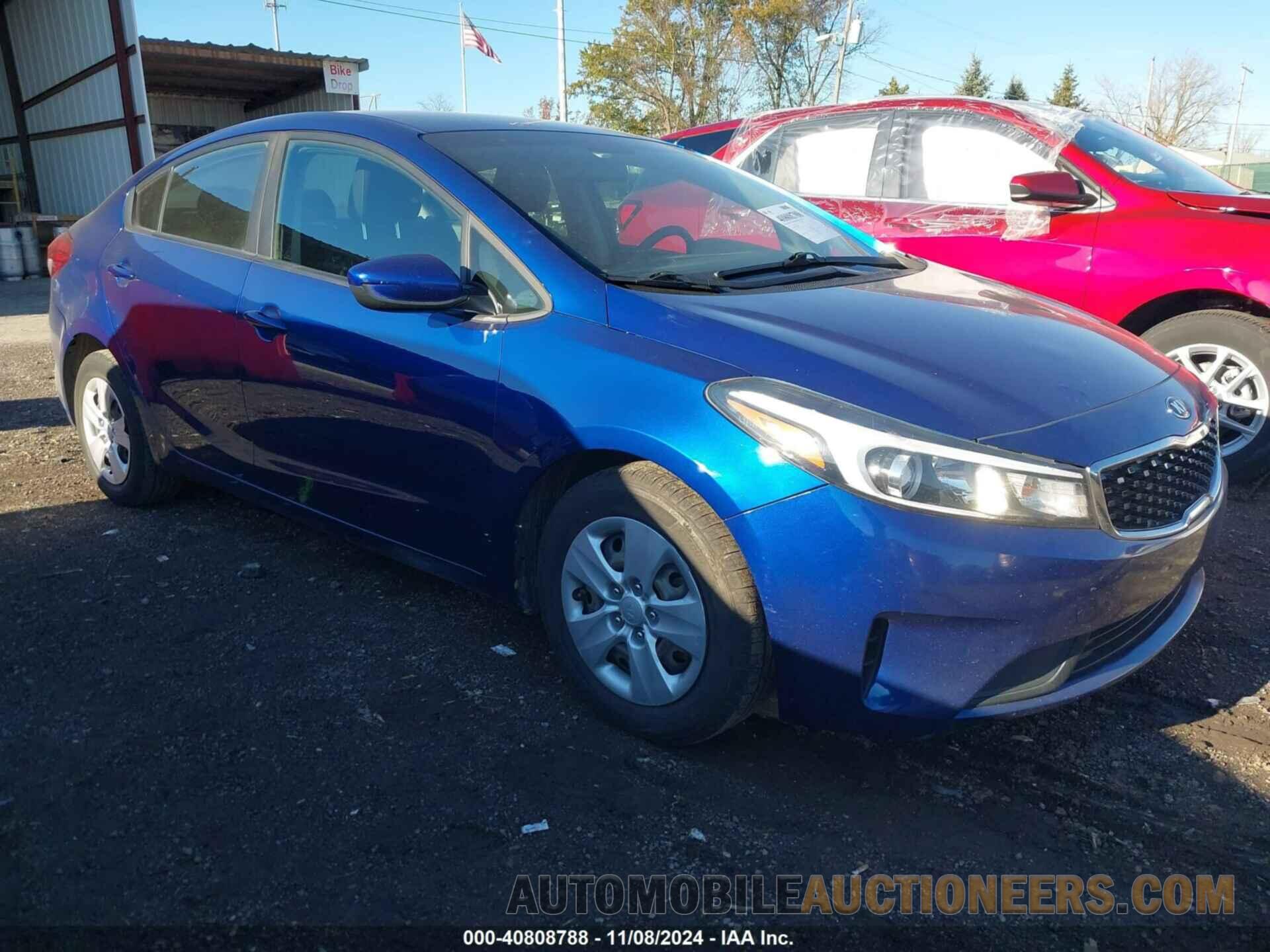 3KPFK4A7XJE272930 KIA FORTE 2018