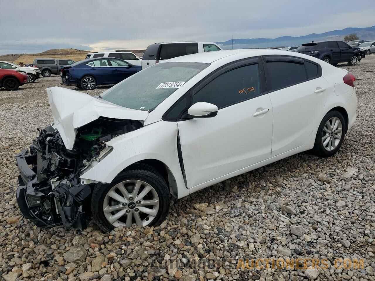 3KPFL4A70HE008493 KIA FORTE 2017