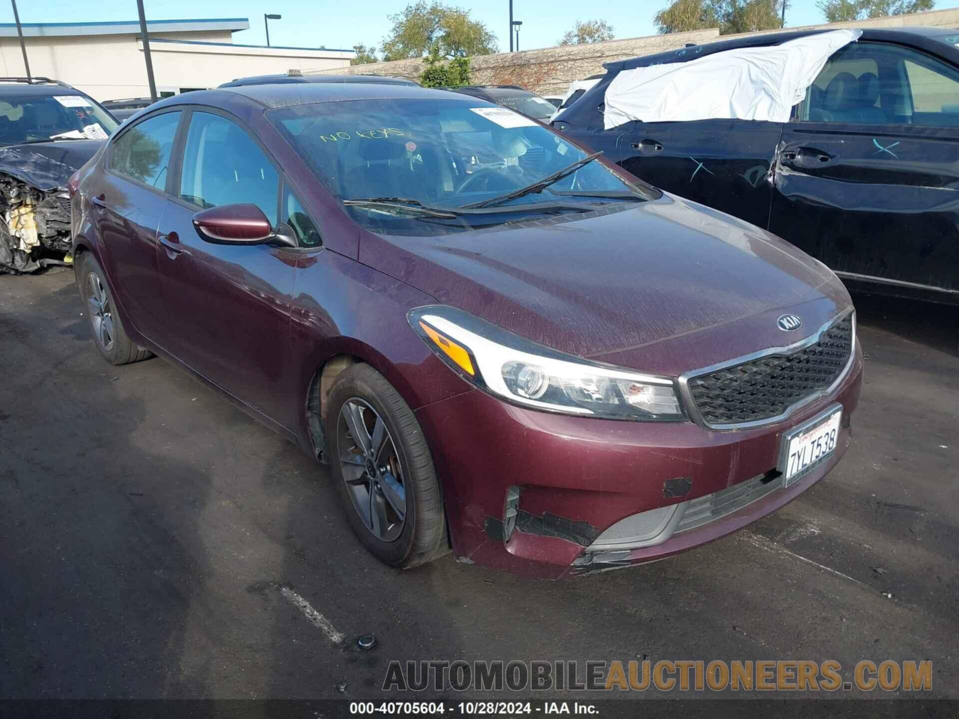 3KPFL4A70JE166807 KIA FORTE 2018