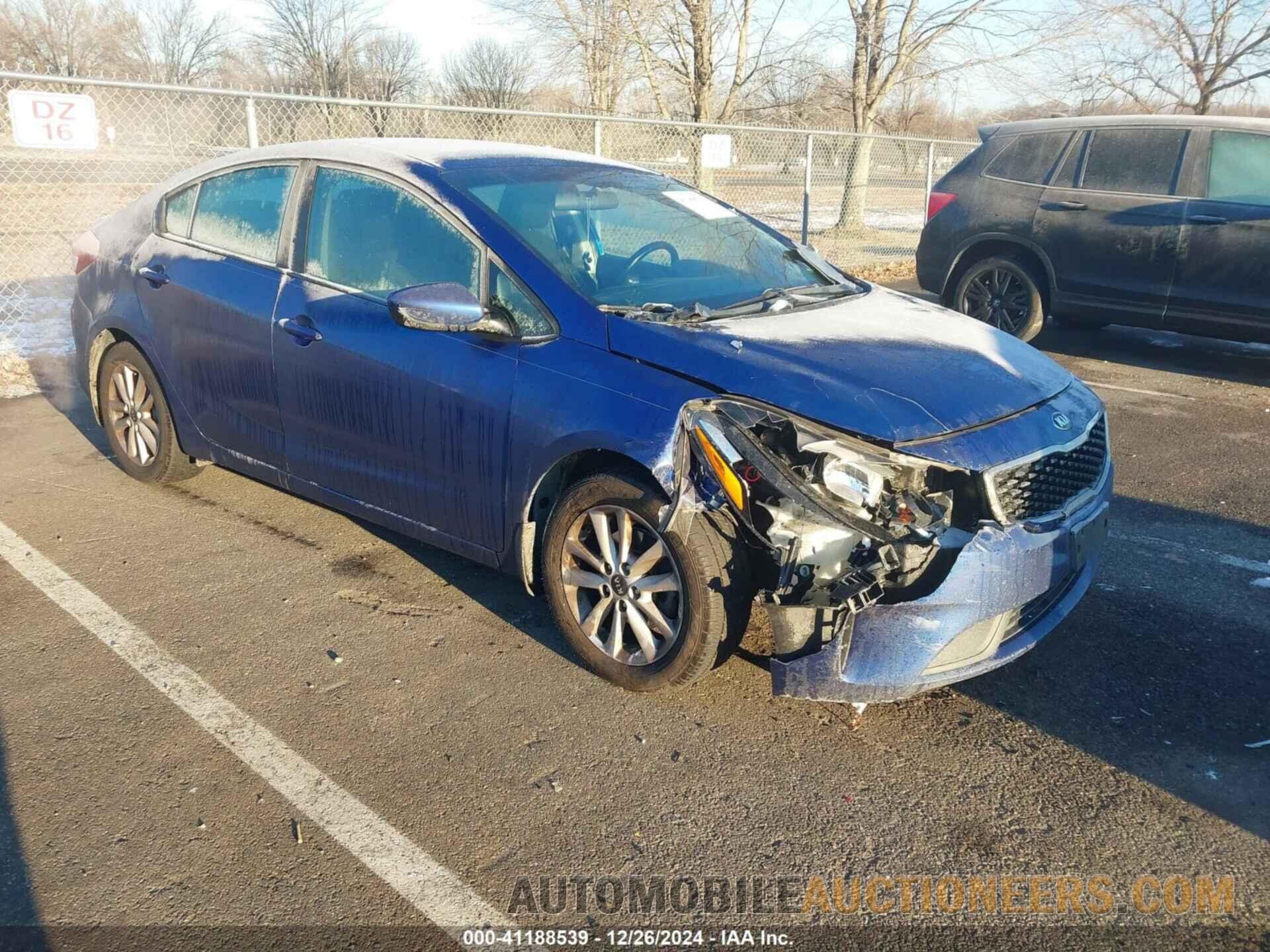 3KPFL4A71HE140744 KIA FORTE 2017