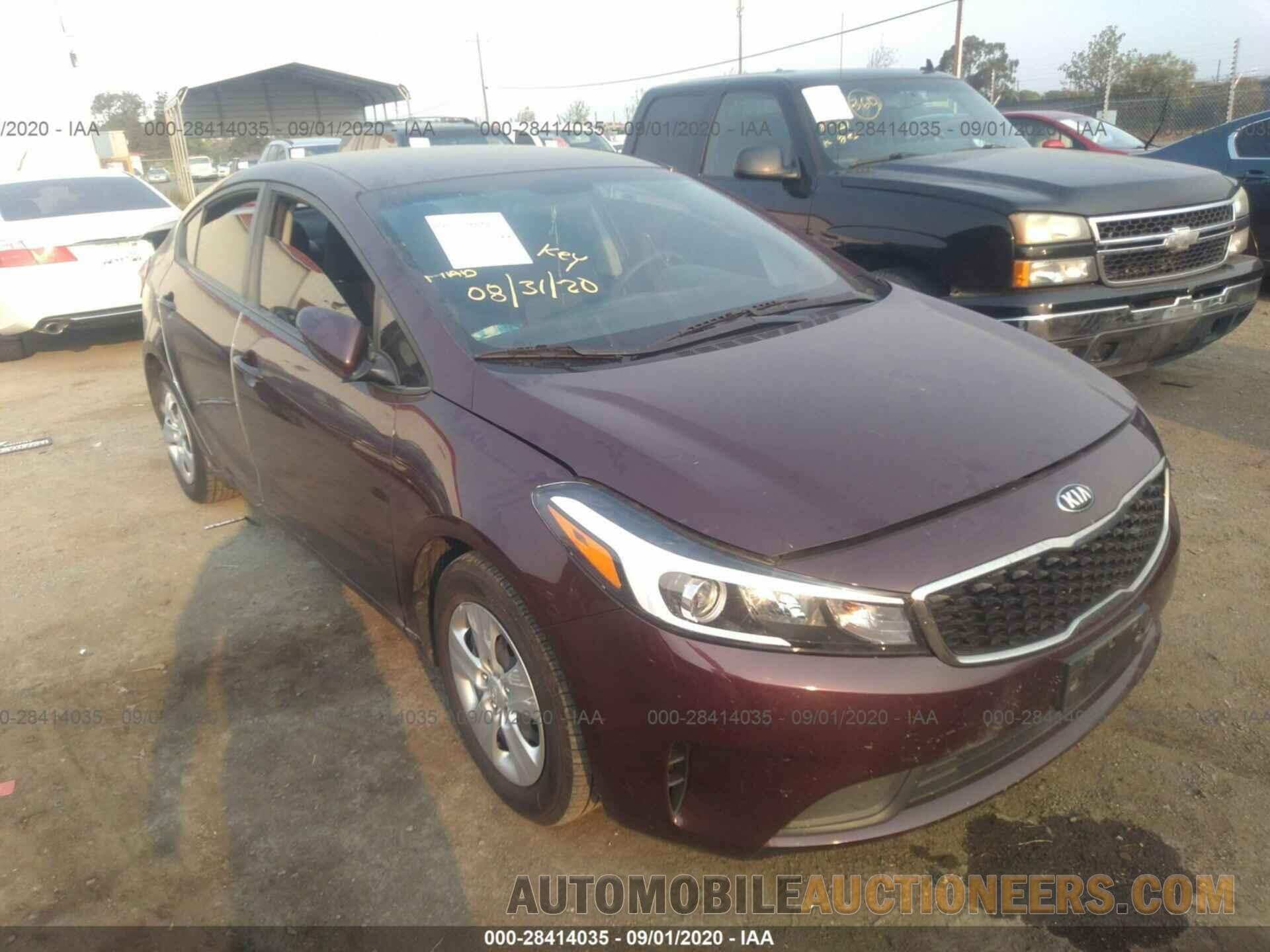 3KPFL4A71JE199668 KIA FORTE 2018