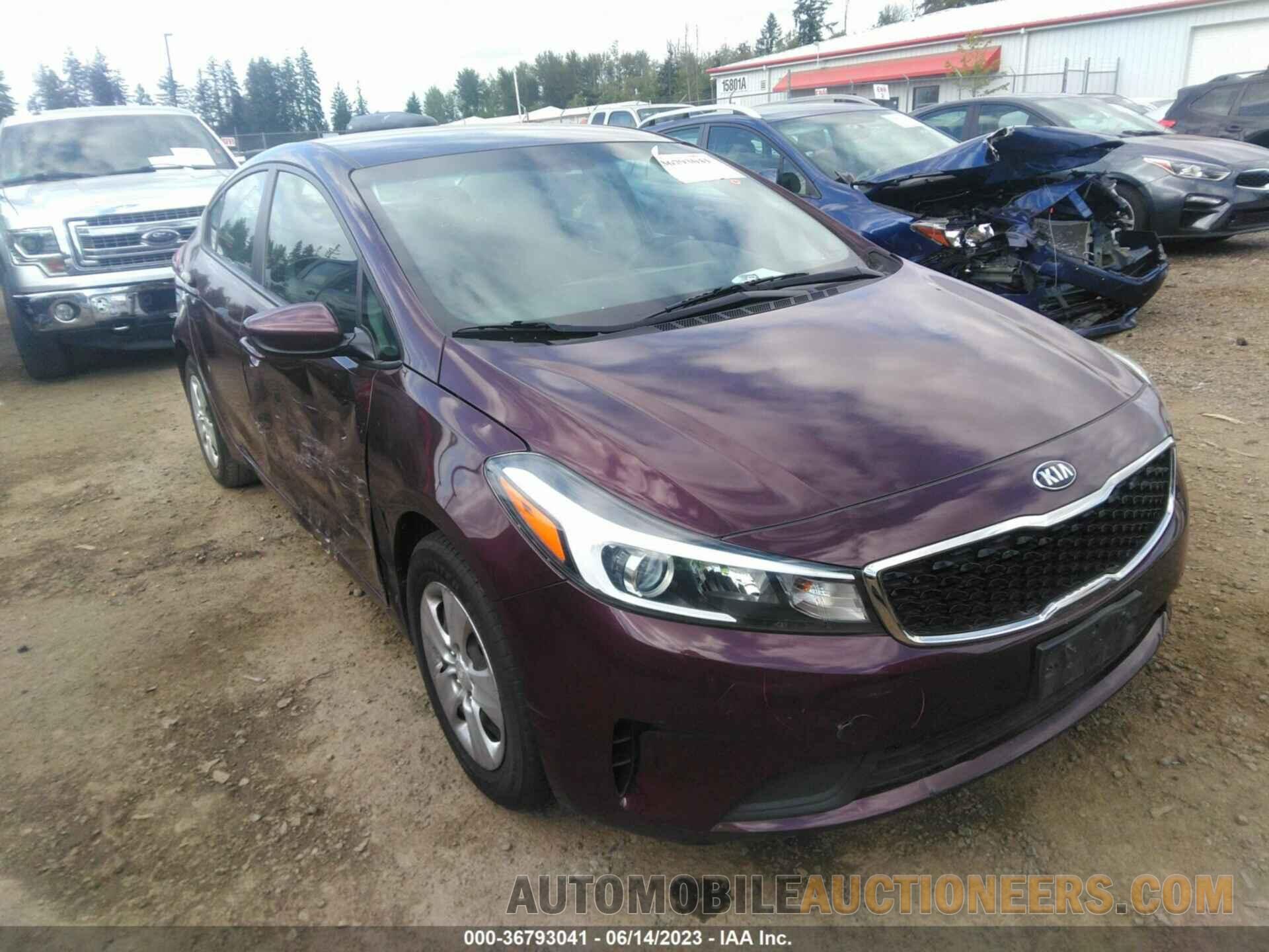 3KPFL4A71JE252840 KIA FORTE 2018