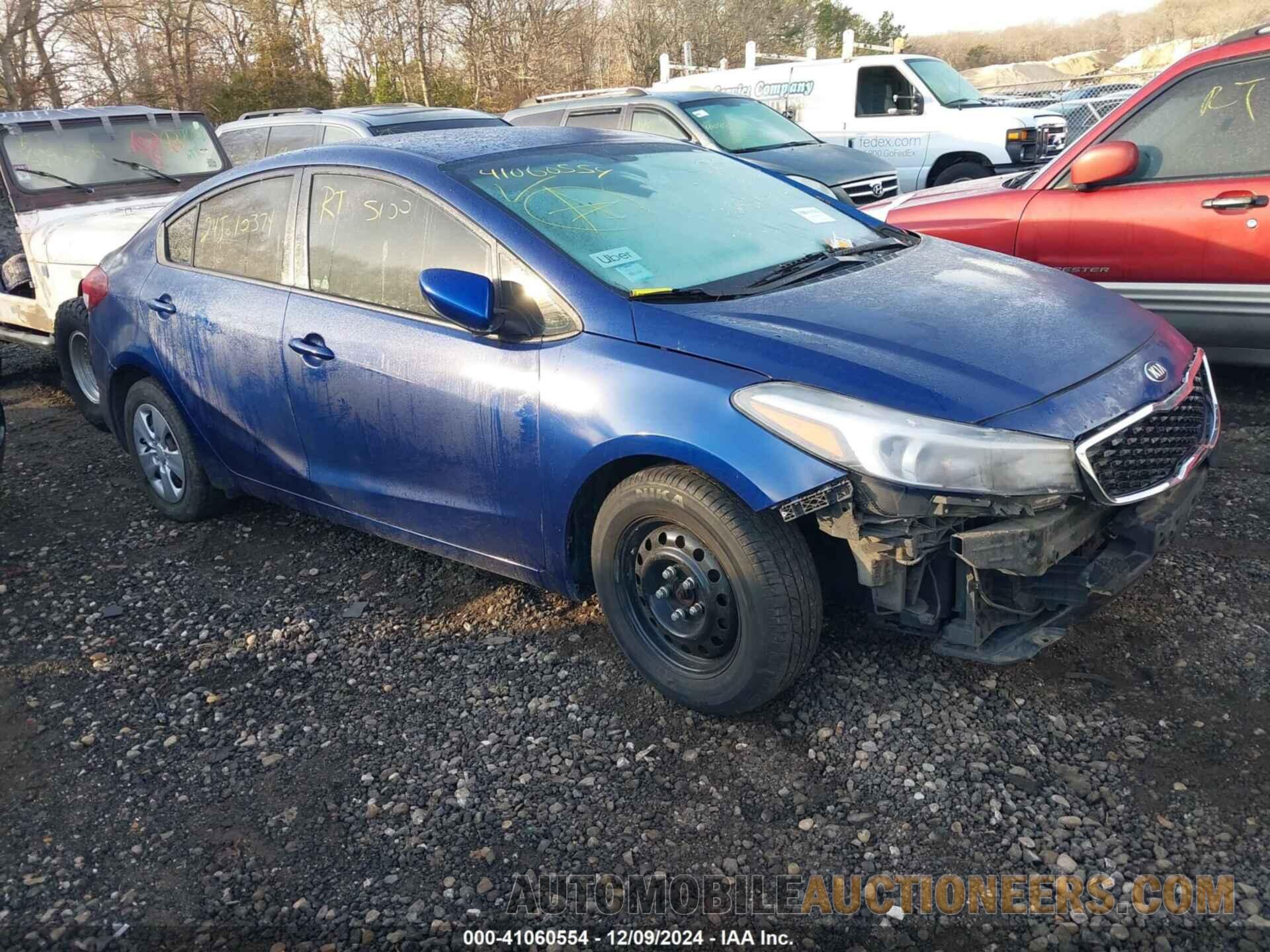 3KPFL4A72JE178991 KIA FORTE 2018