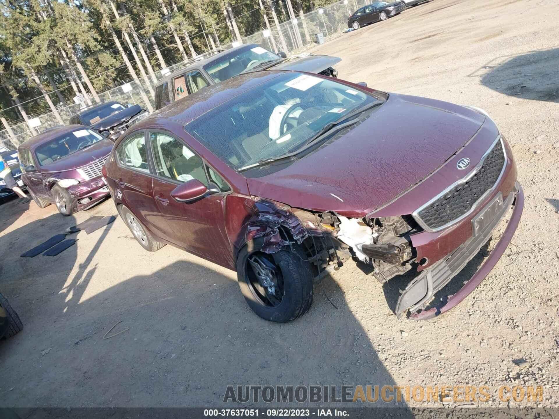 3KPFL4A72JE208264 KIA FORTE 2018