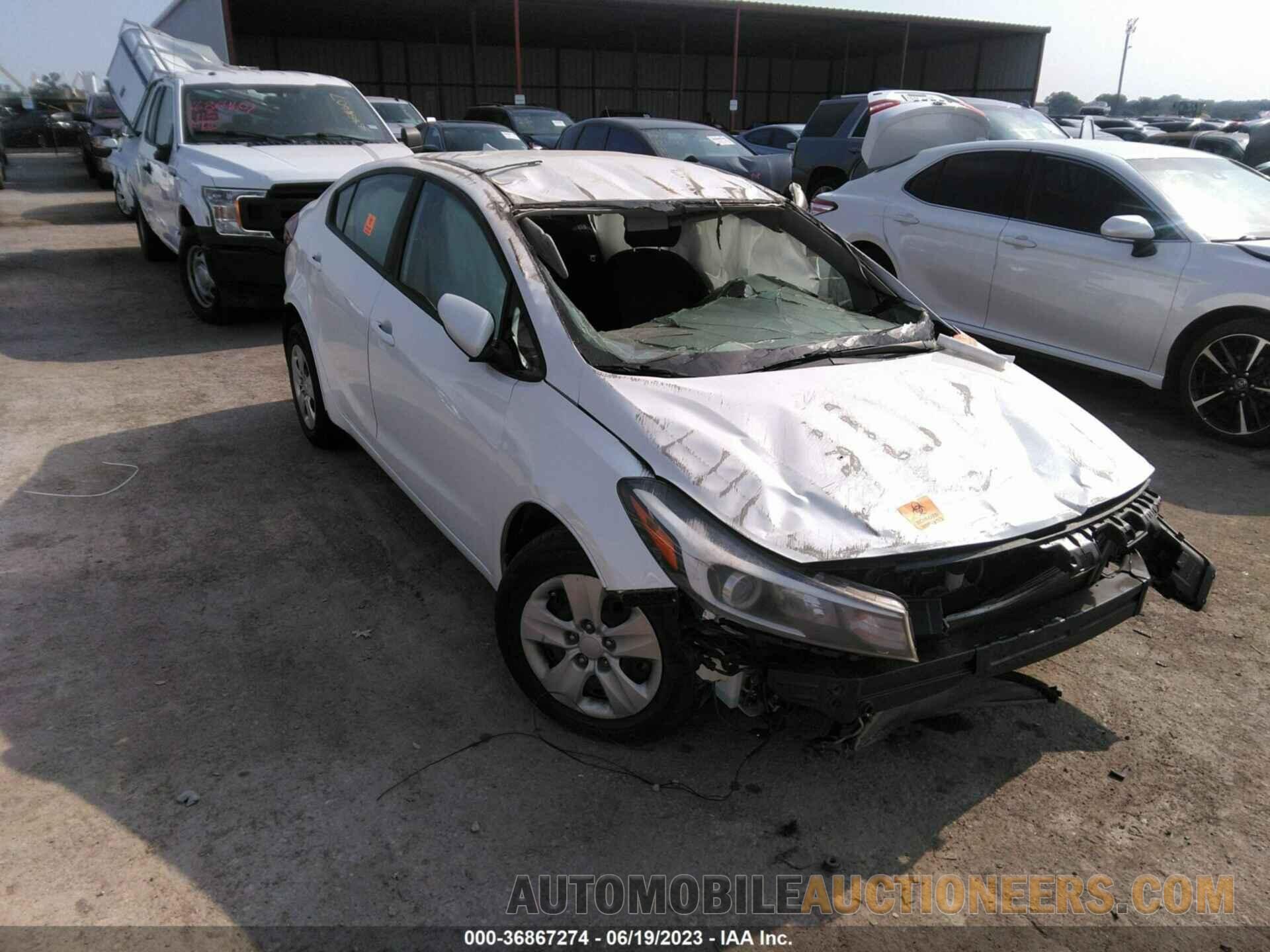 3KPFL4A72JE253284 KIA FORTE 2018