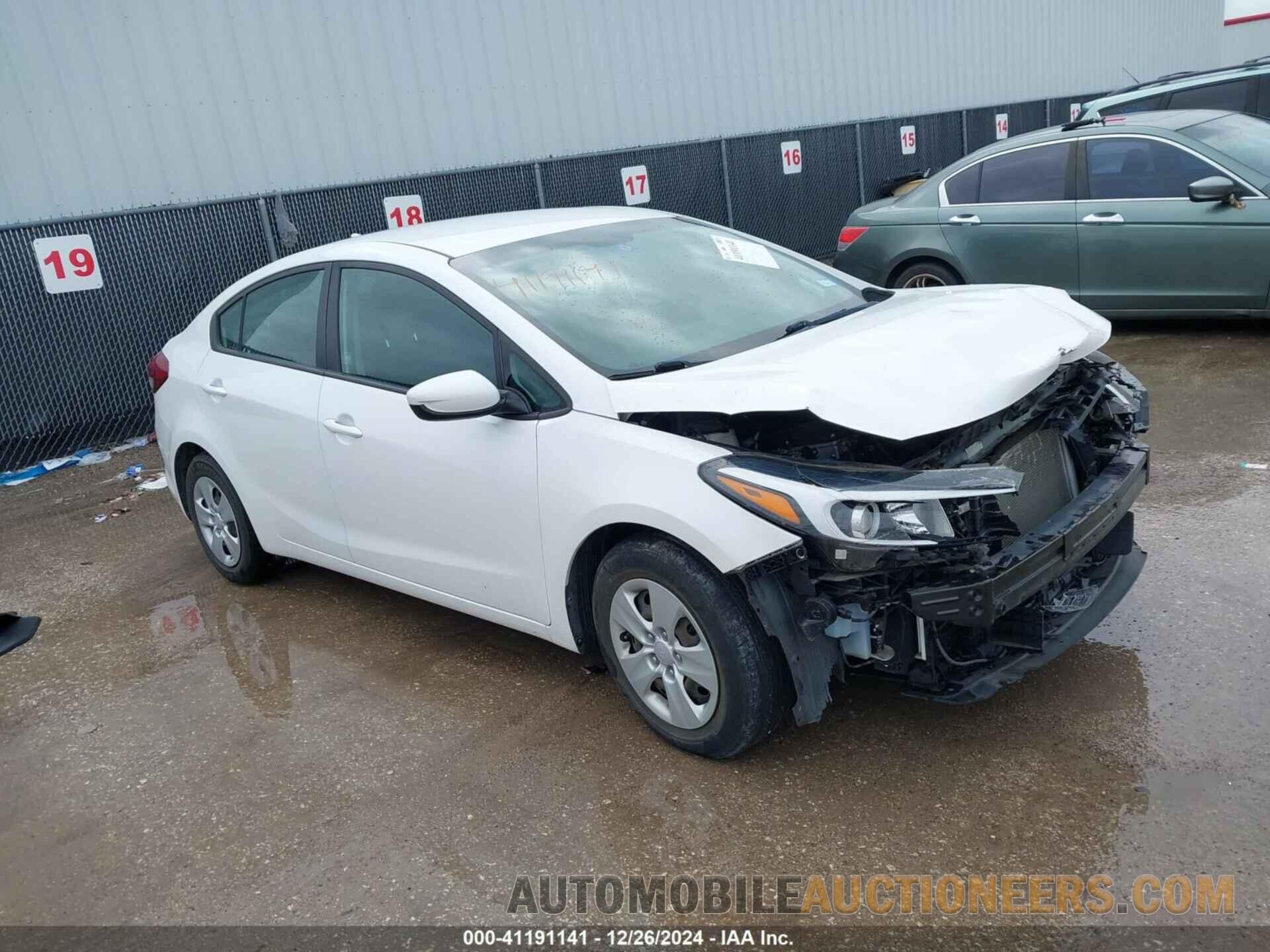 3KPFL4A74JE191306 KIA FORTE 2018