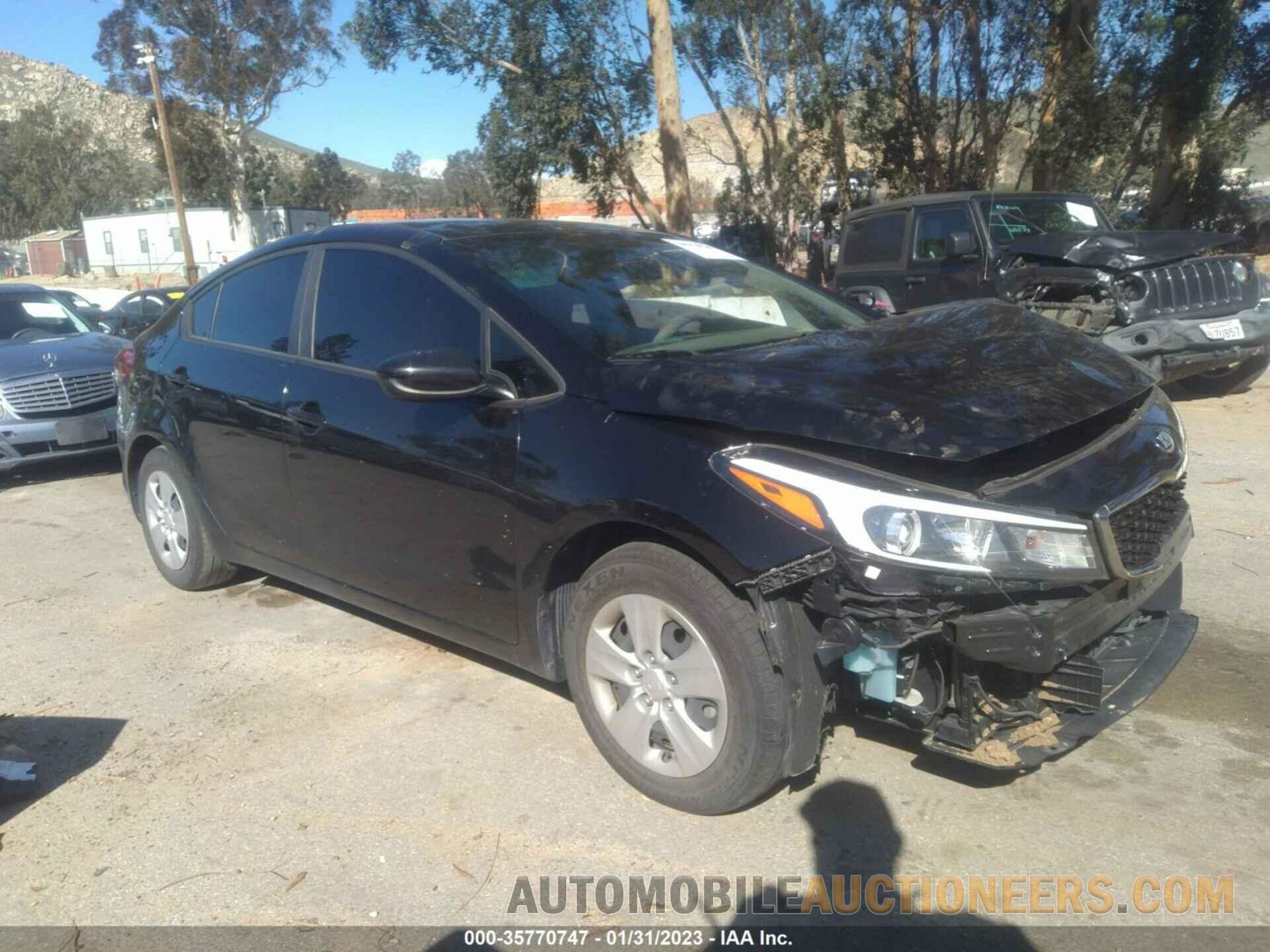 3KPFL4A74JE249110 KIA FORTE 2018