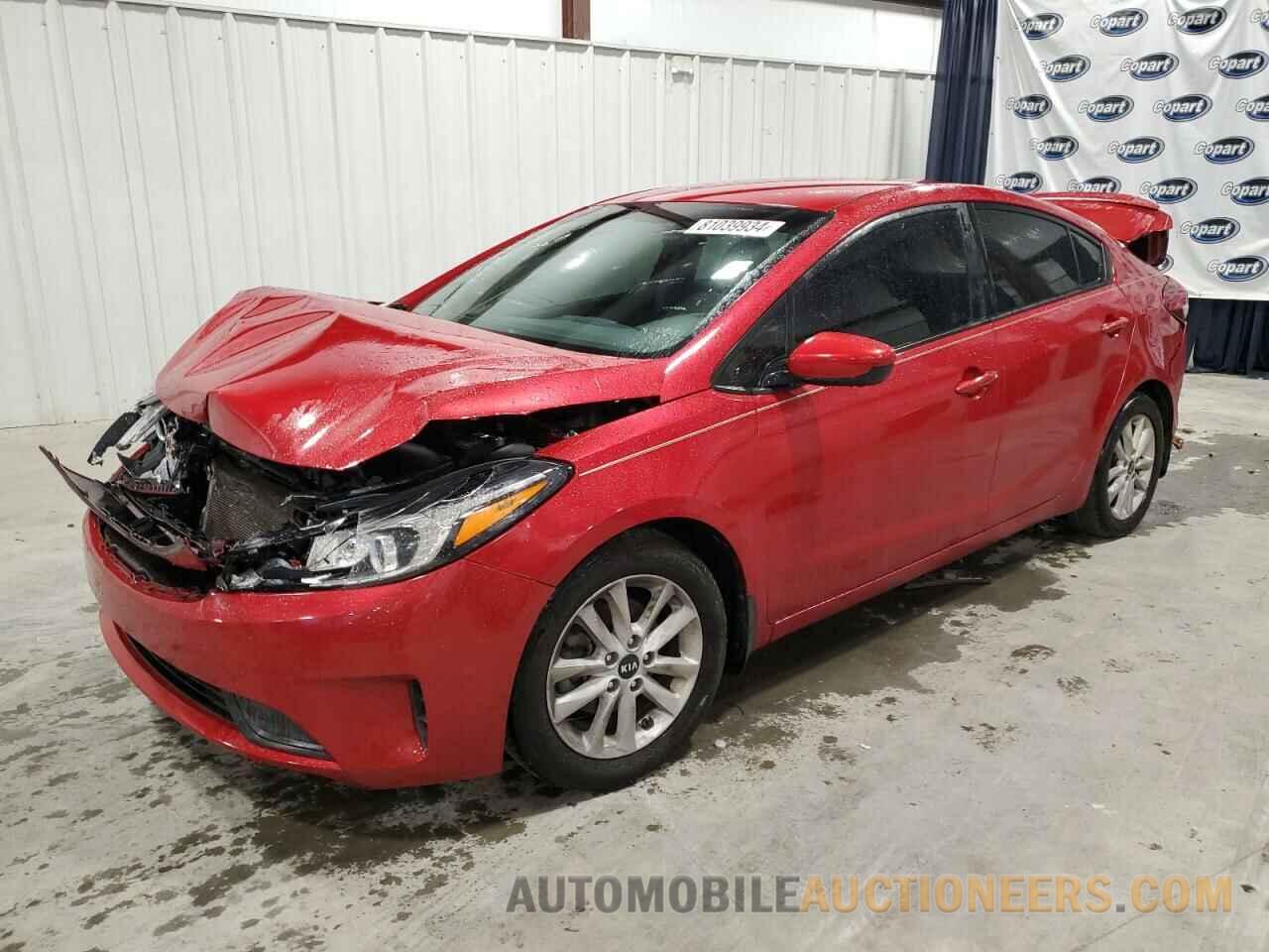 3KPFL4A75HE102160 KIA FORTE 2017