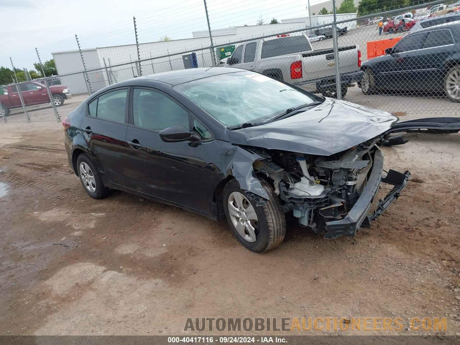 3KPFL4A76HE088396 KIA FORTE 2017