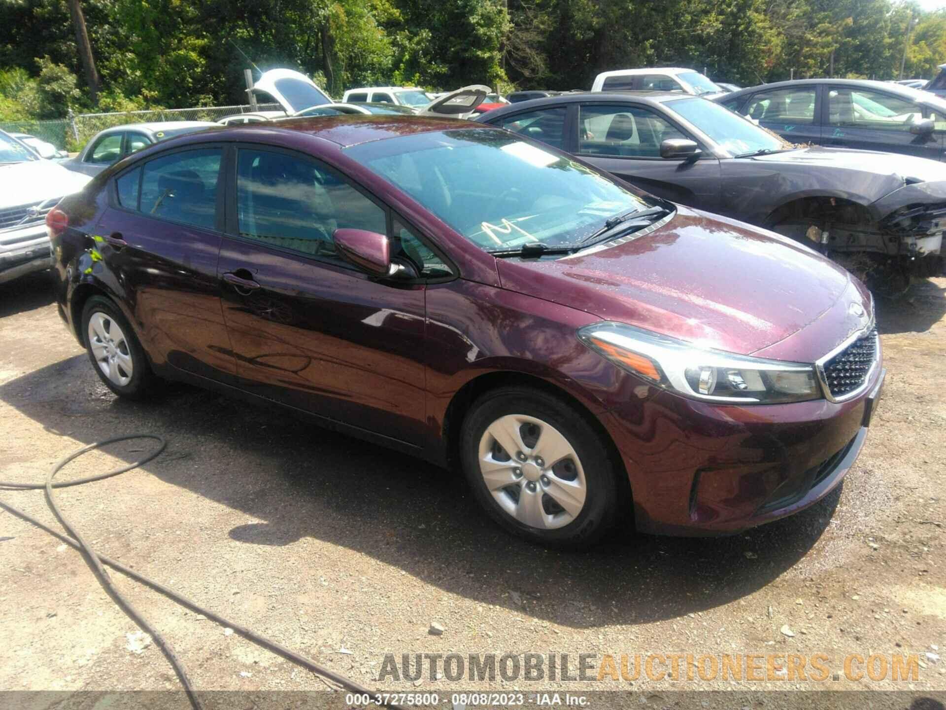 3KPFL4A76JE272100 KIA FORTE 2018