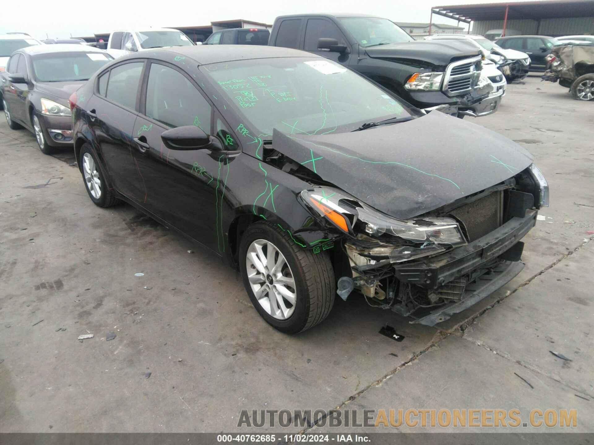 3KPFL4A78HE006605 KIA FORTE 2017