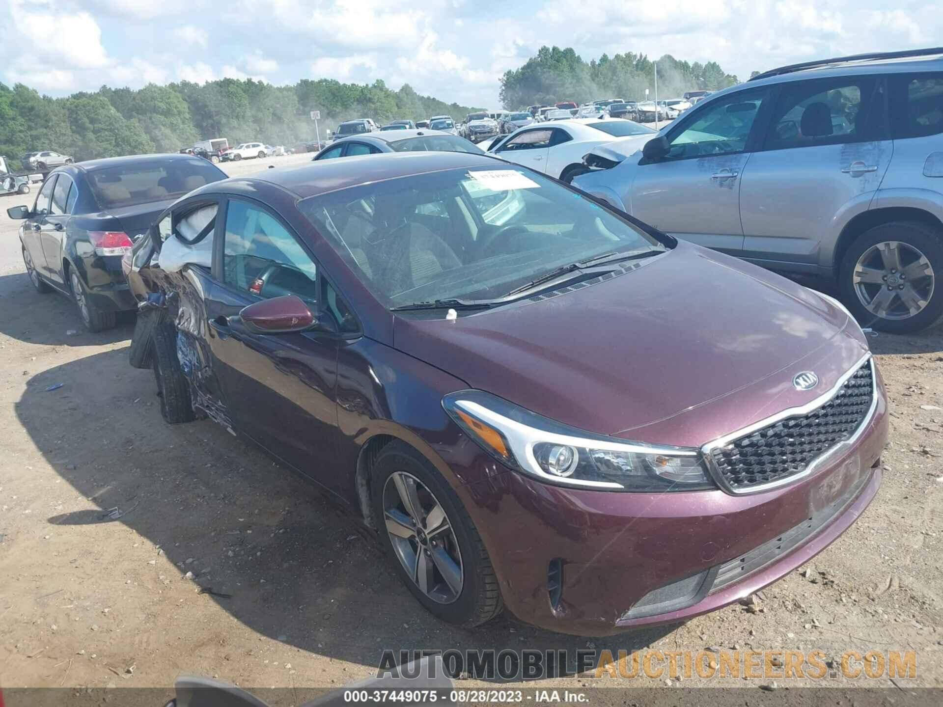 3KPFL4A78JE166392 KIA FORTE 2018