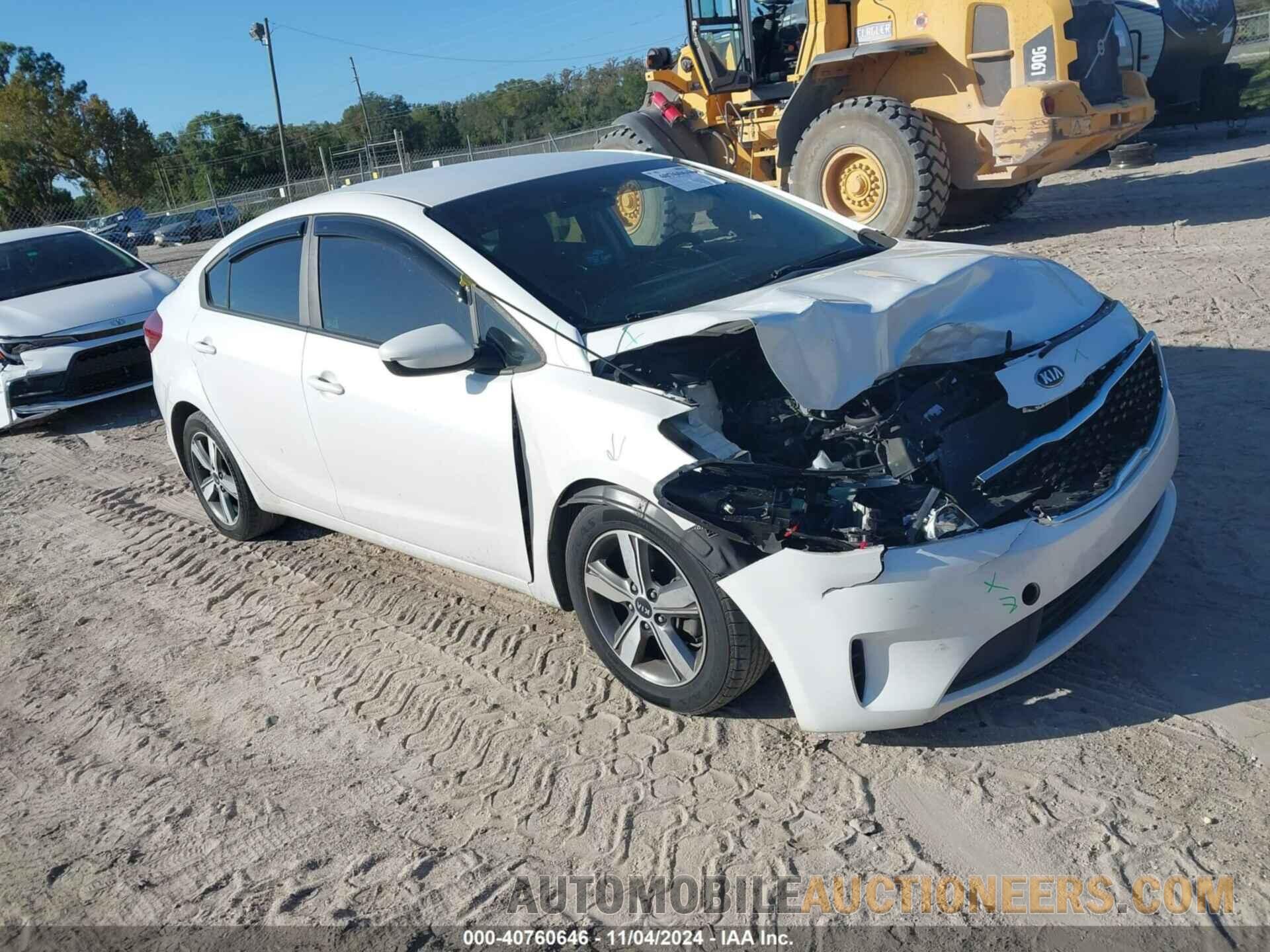 3KPFL4A78JE170409 KIA FORTE 2018