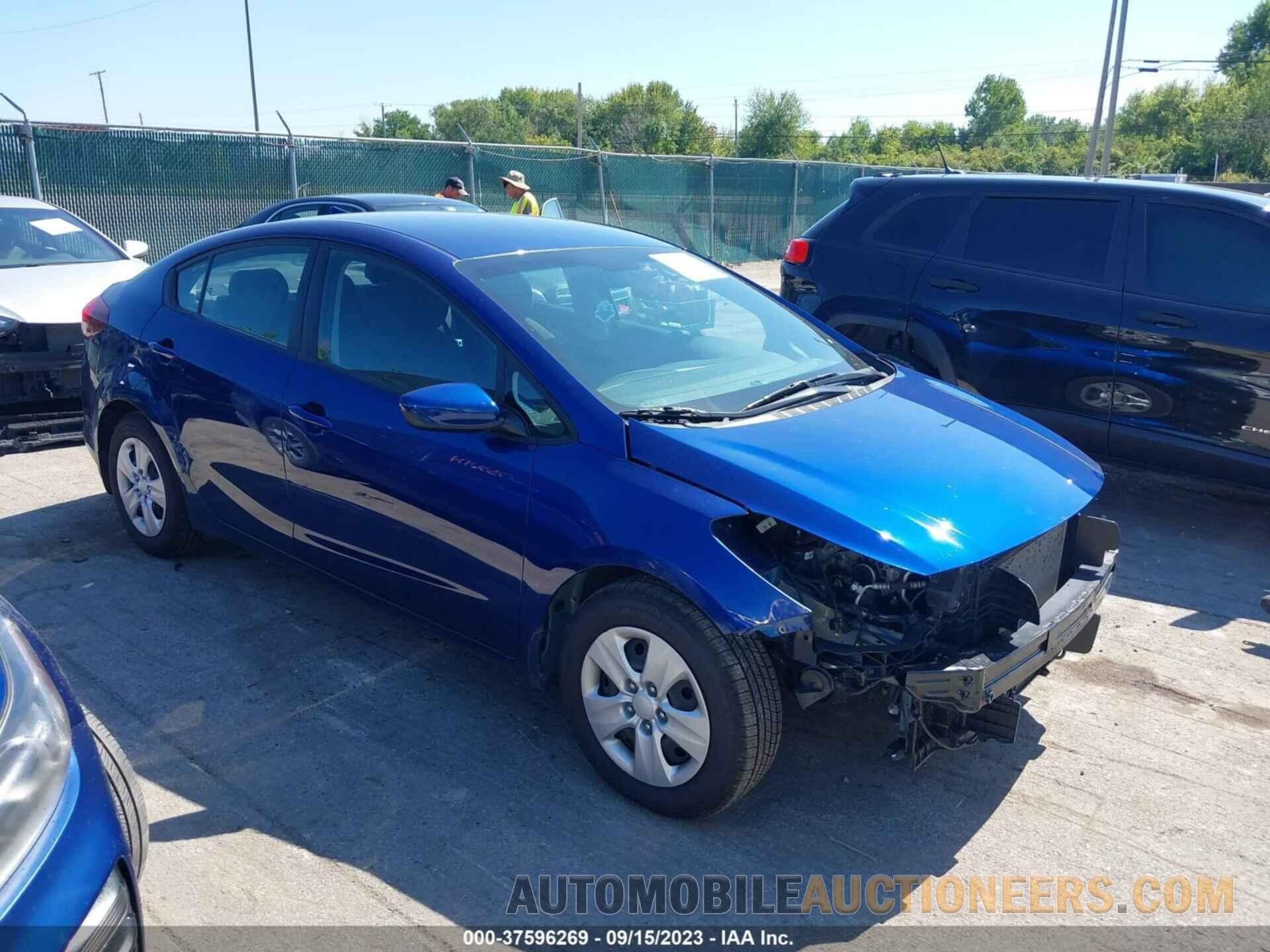 3KPFL4A79JE182620 KIA FORTE 2018