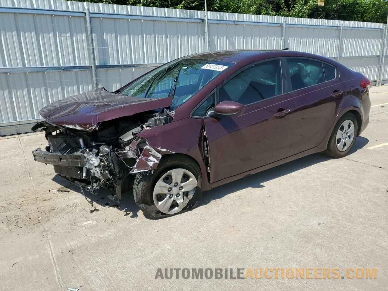 3KPFL4A79JE254223 KIA FORTE 2018