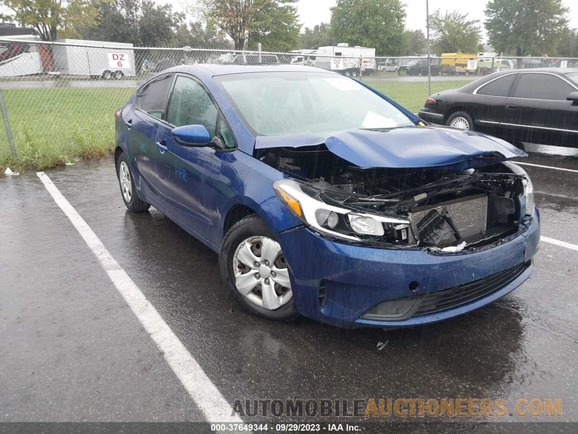 3KPFL4A7XJE179564 KIA FORTE 2018