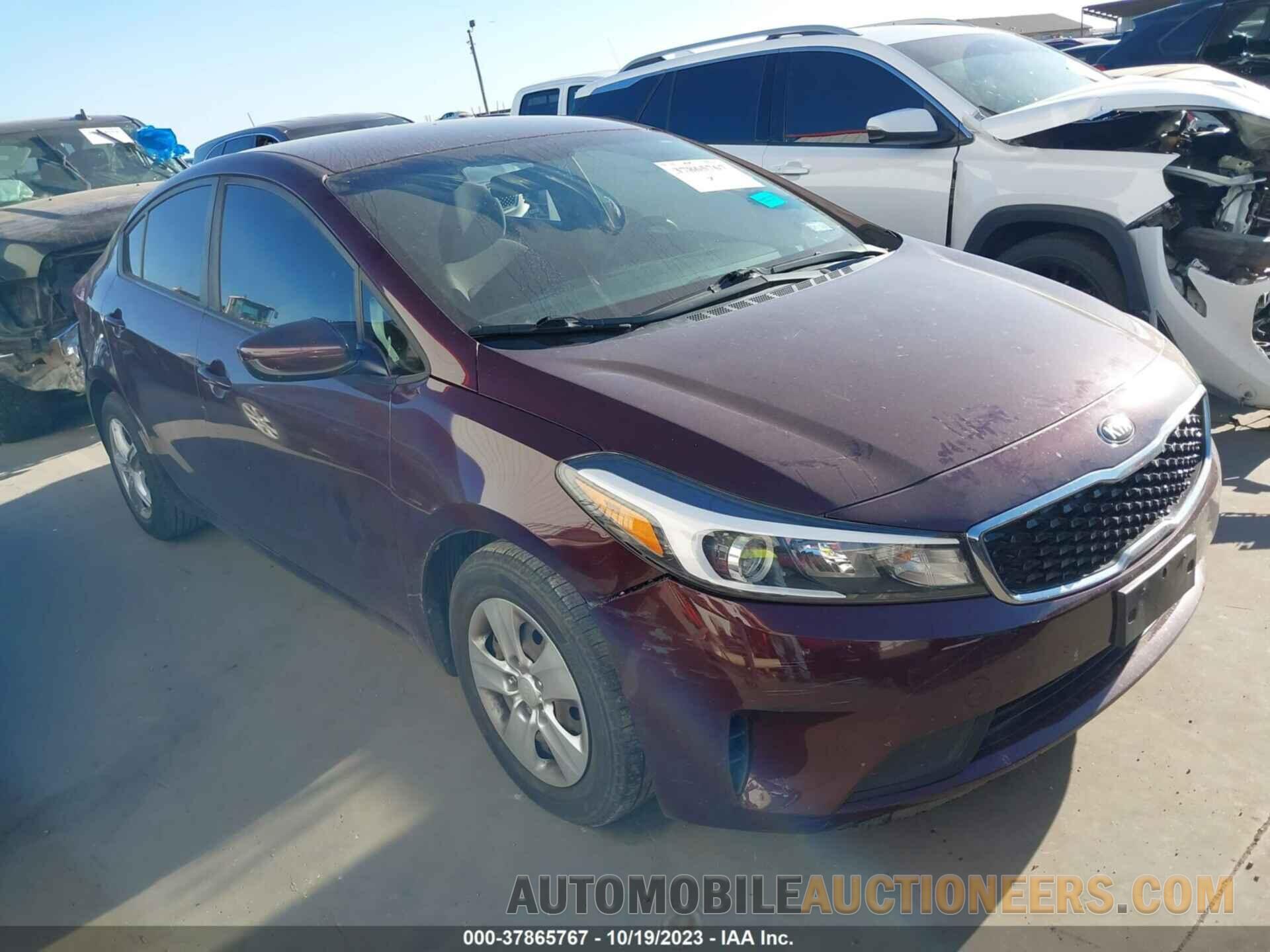 3KPFL4A7XJE193786 KIA FORTE 2018