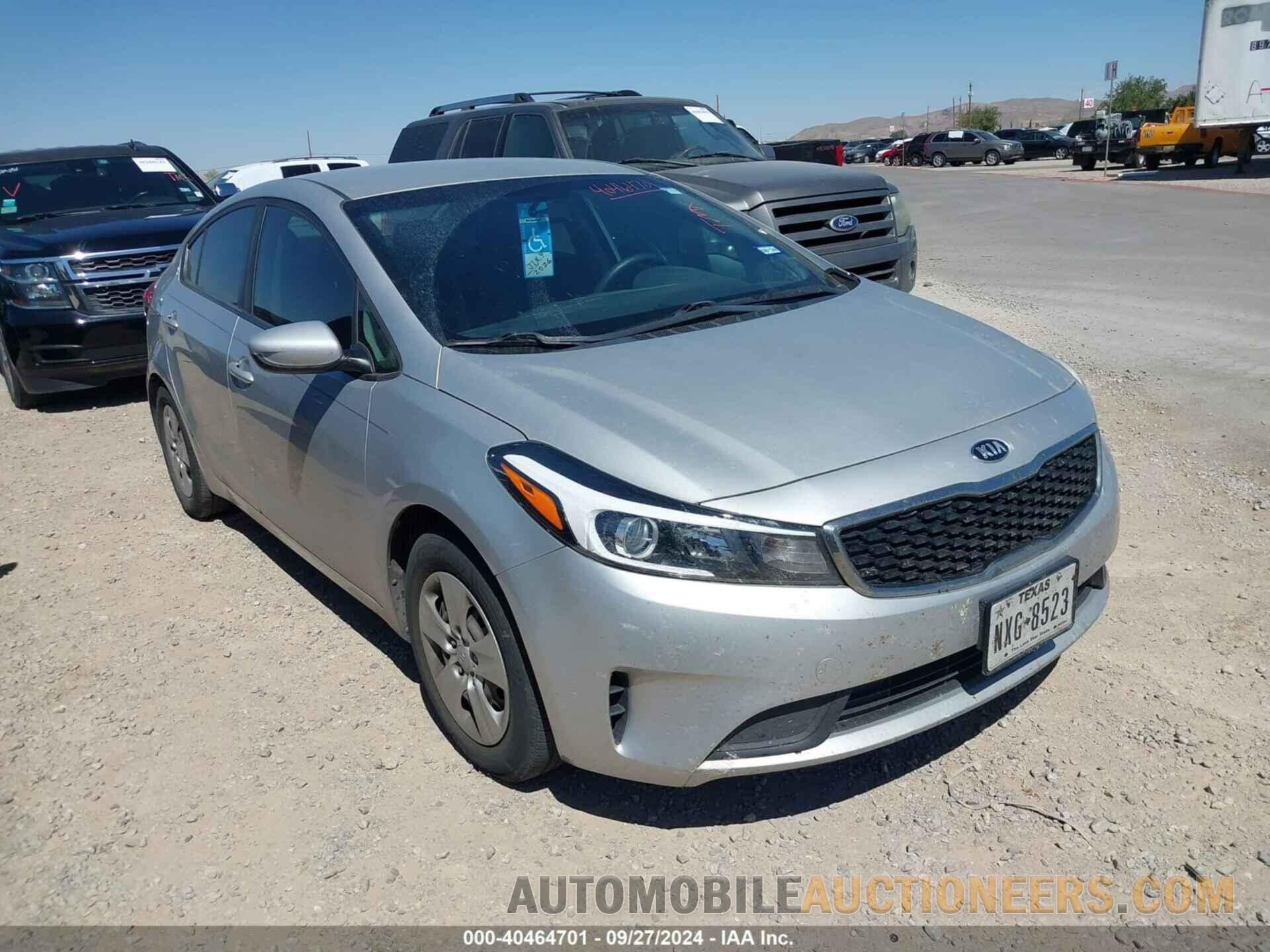 3KPFL4A7XJE207038 KIA FORTE 2018