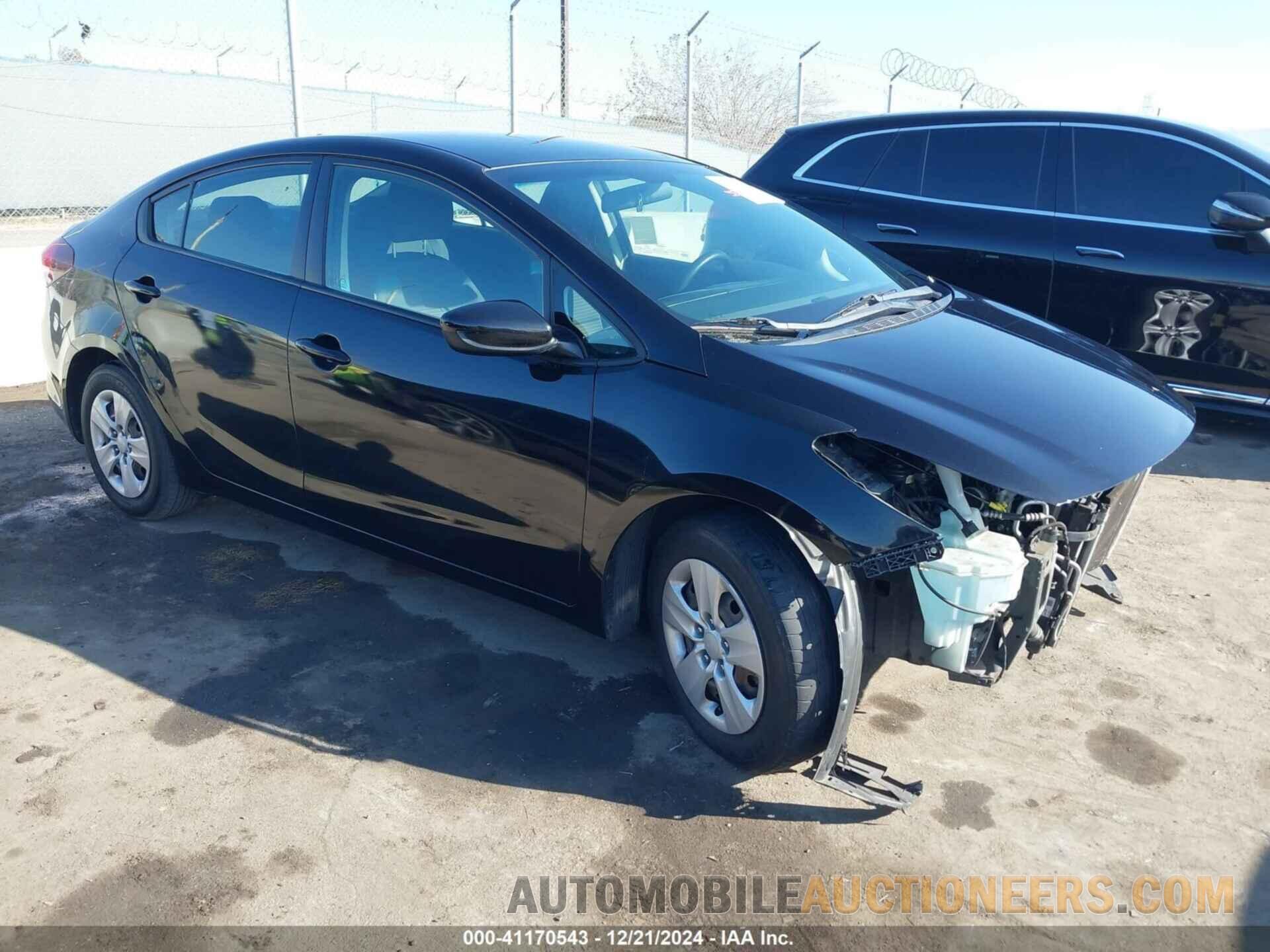 3KPFL4A7XJE212322 KIA FORTE 2018