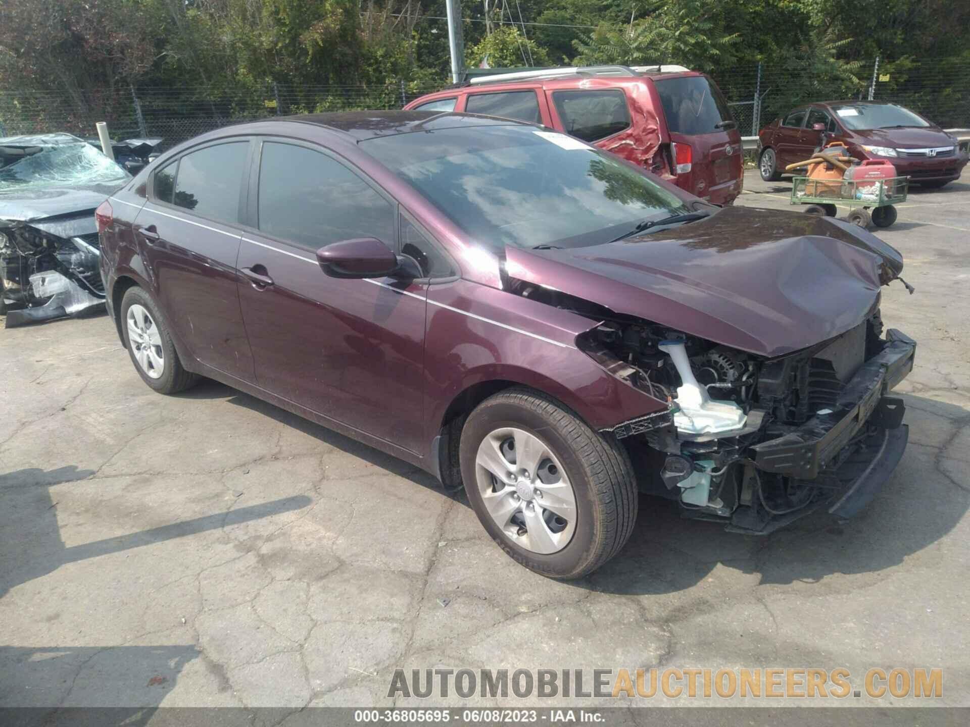 3KPFL4A7XJE255736 KIA FORTE 2018