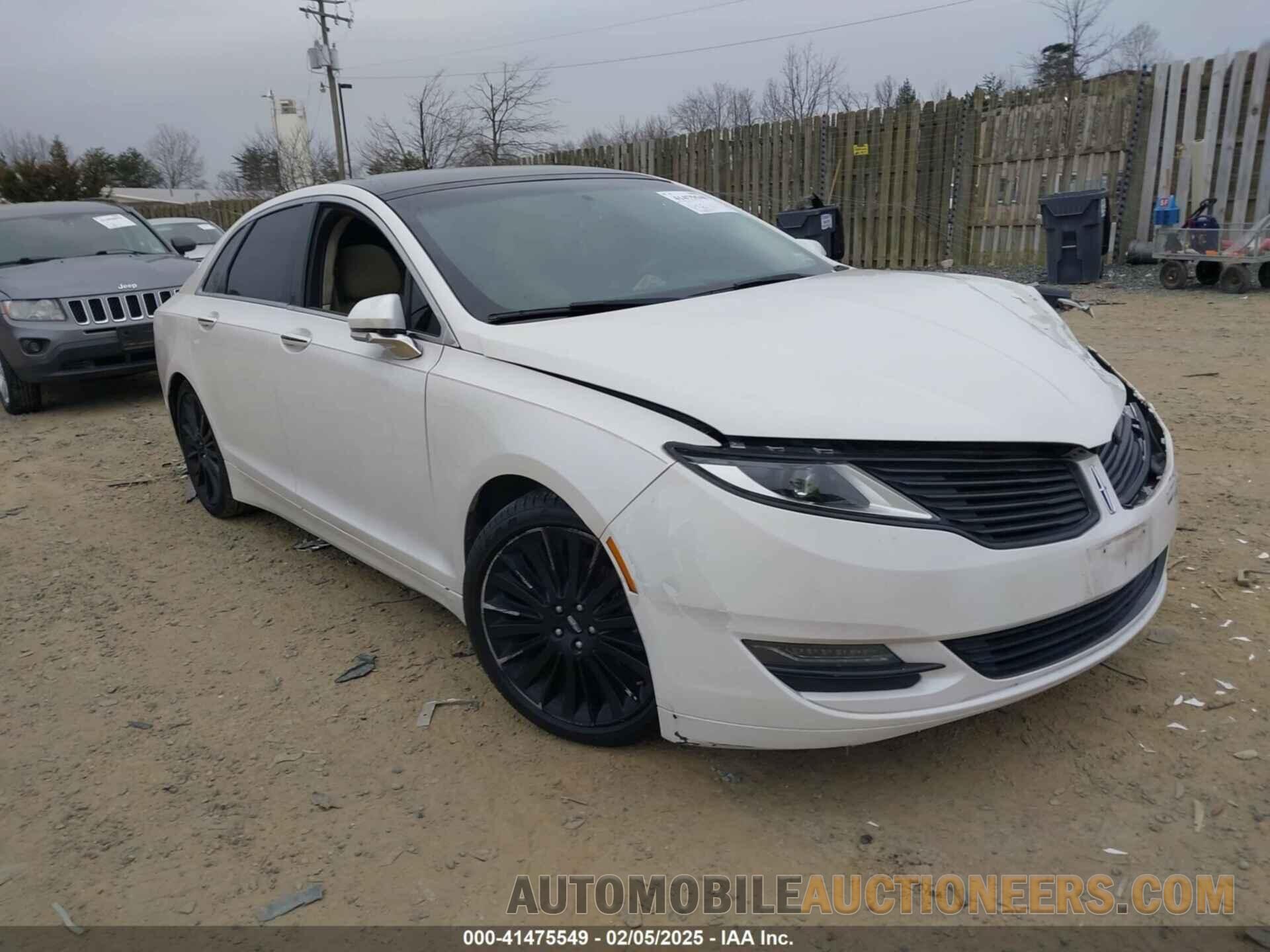 3LN6L2JK6FR620093 LINCOLN MKZ 2015