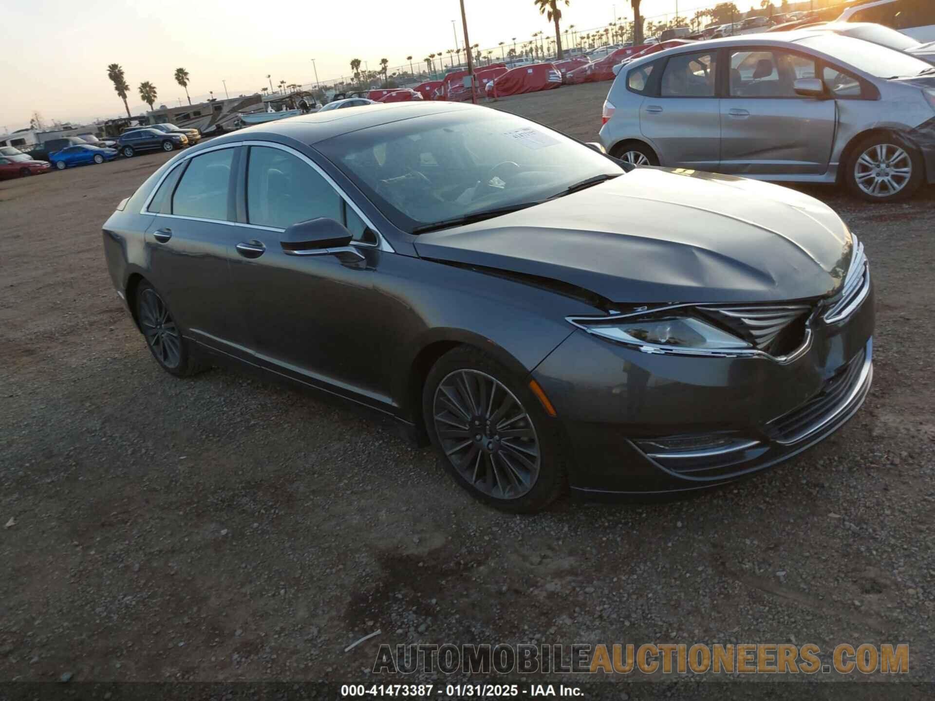 3LN6L2LU3GR633237 LINCOLN MKZ HYBRID 2016