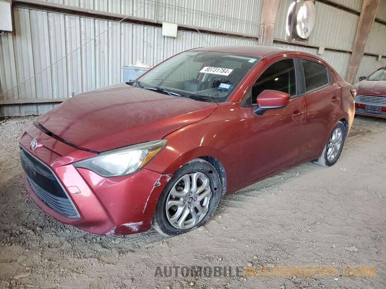 3MYDLBYV0HY165599 TOYOTA YARIS 2017