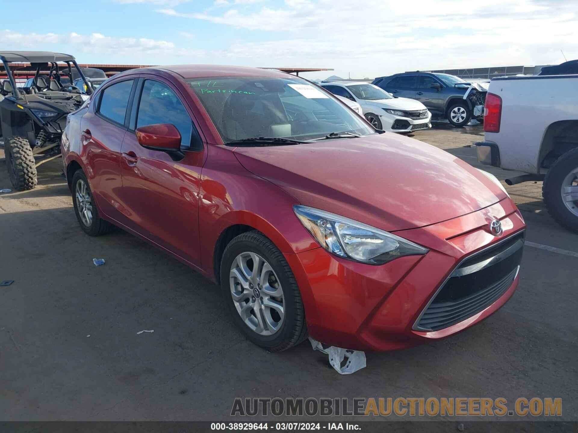 3MYDLBYV1HY182962 TOYOTA YARIS IA 2017