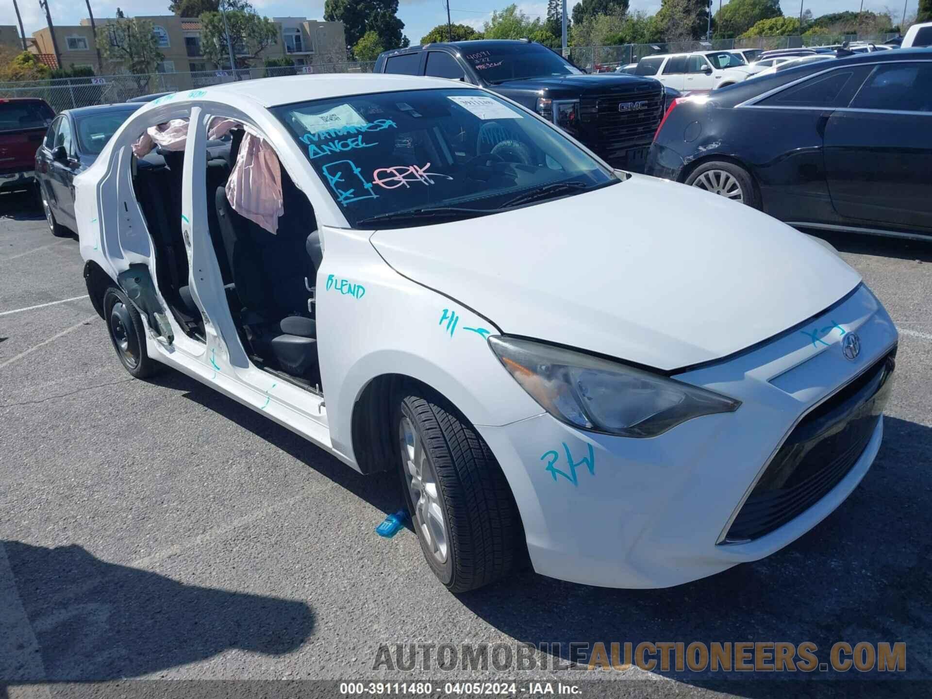 3MYDLBYV3HY151180 TOYOTA YARIS IA 2017