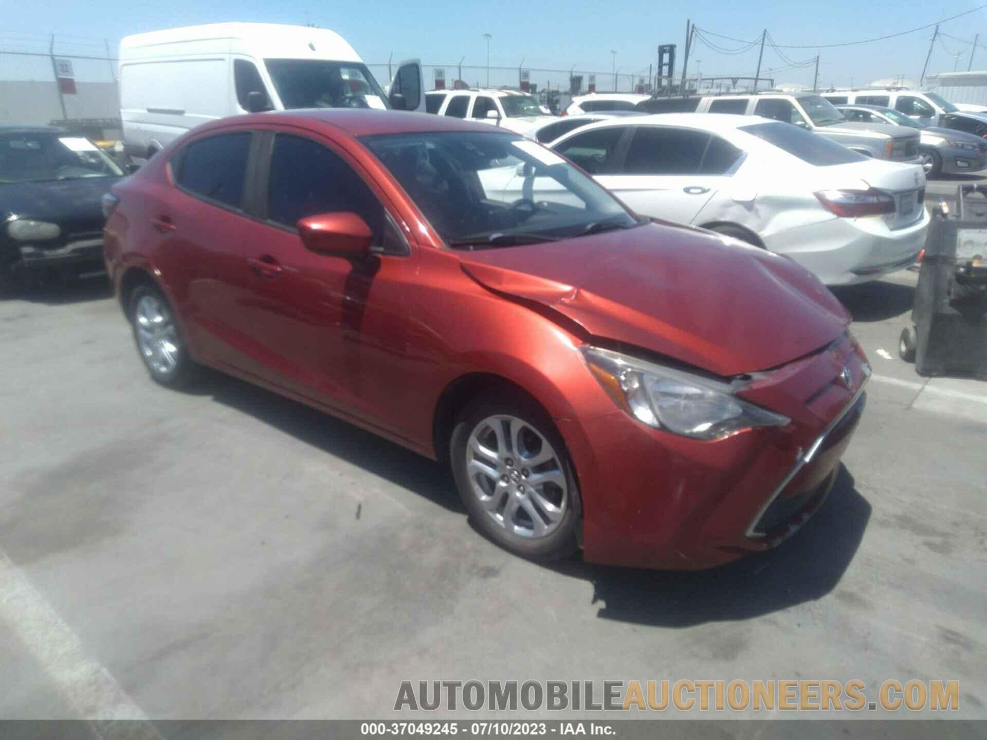 3MYDLBYV4JY322587 TOYOTA YARIS IA 2018