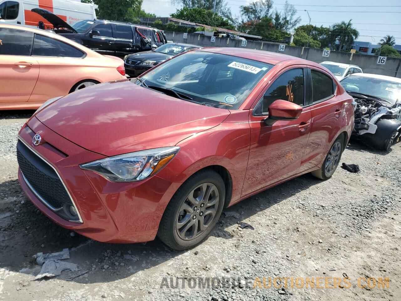 3MYDLBYV4KY525691 TOYOTA YARIS 2019