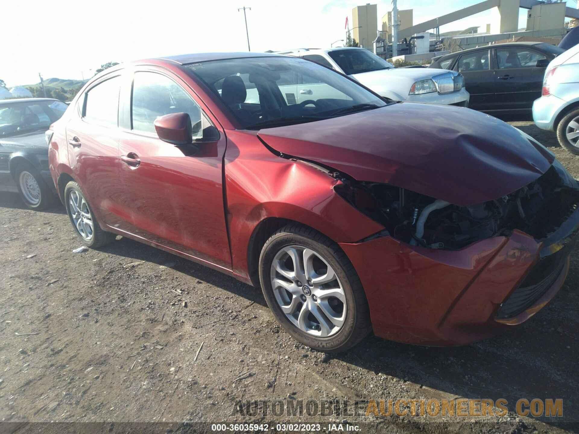 3MYDLBYV5HY186139 TOYOTA YARIS IA 2017