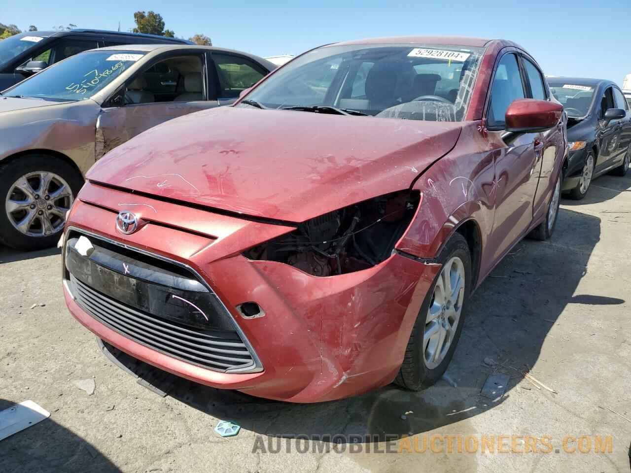 3MYDLBYV6HY182455 TOYOTA YARIS 2017